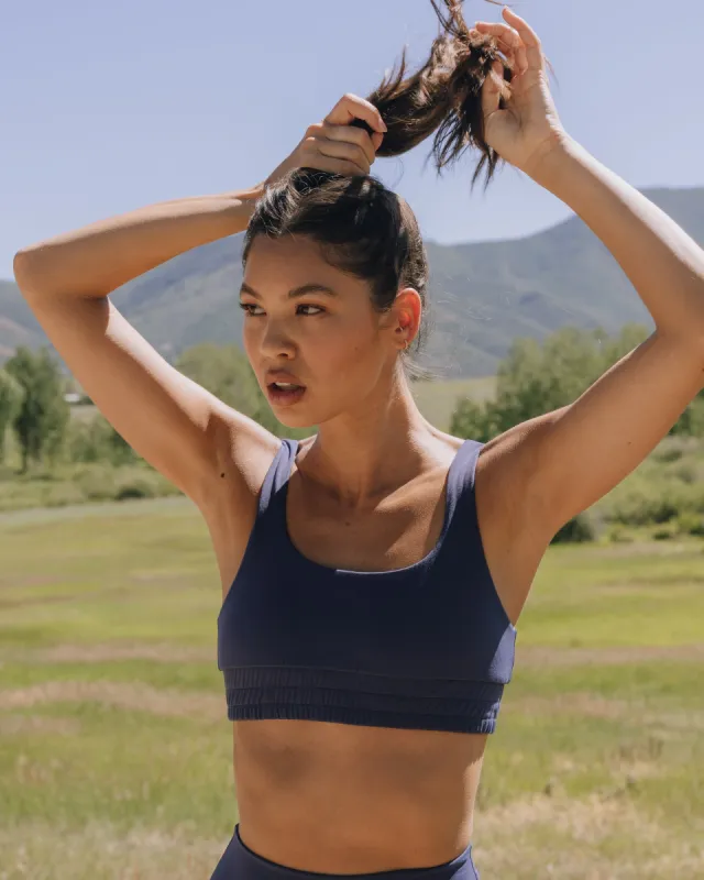 Go! Reversible Scoop Bra - Denim sold by Daily Drills