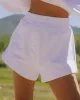 Fleece Super Shorts - White sold by Daily Drills