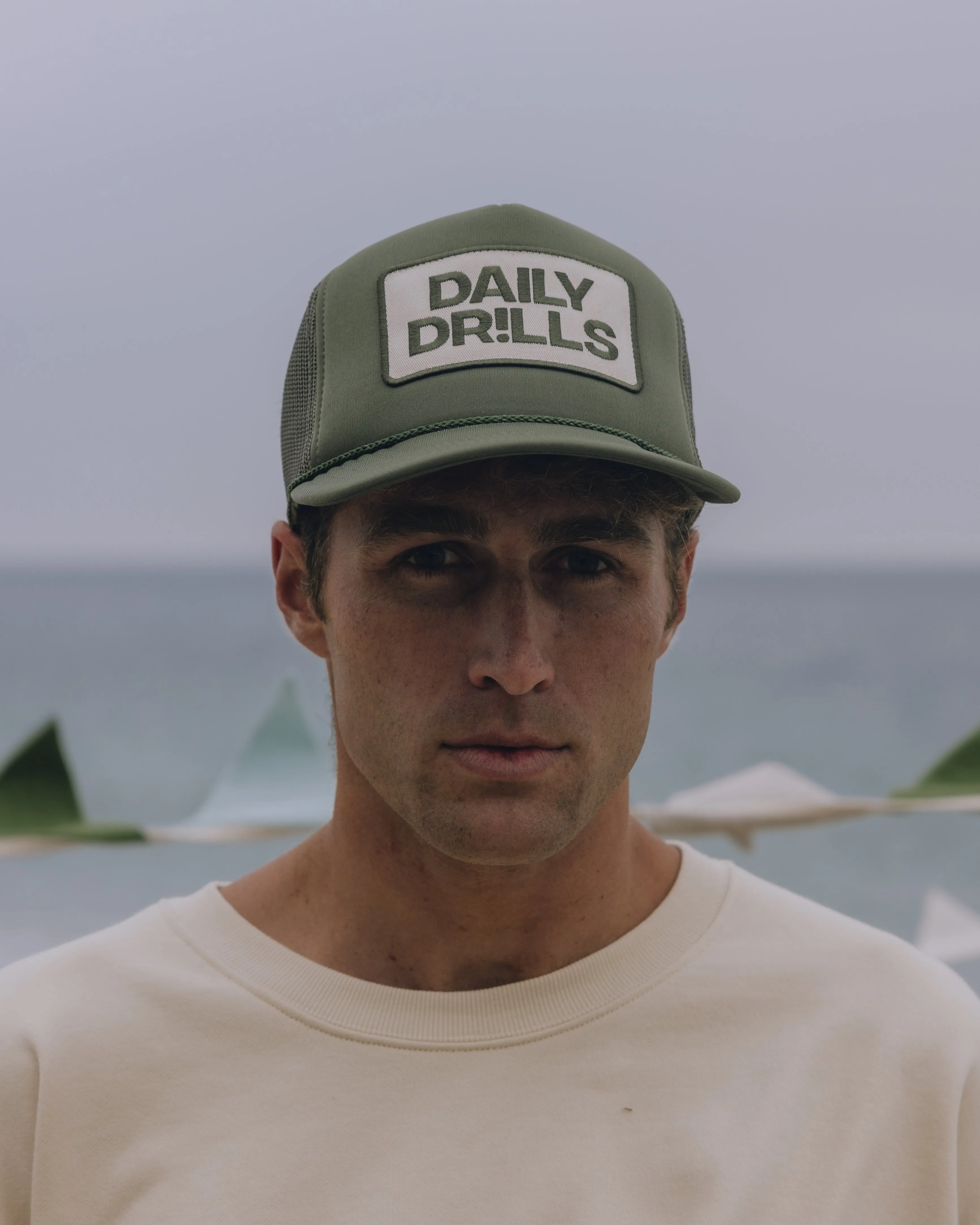 Patch Trucker Hat - DD Green sold by Daily Drills product image thumbnail 3