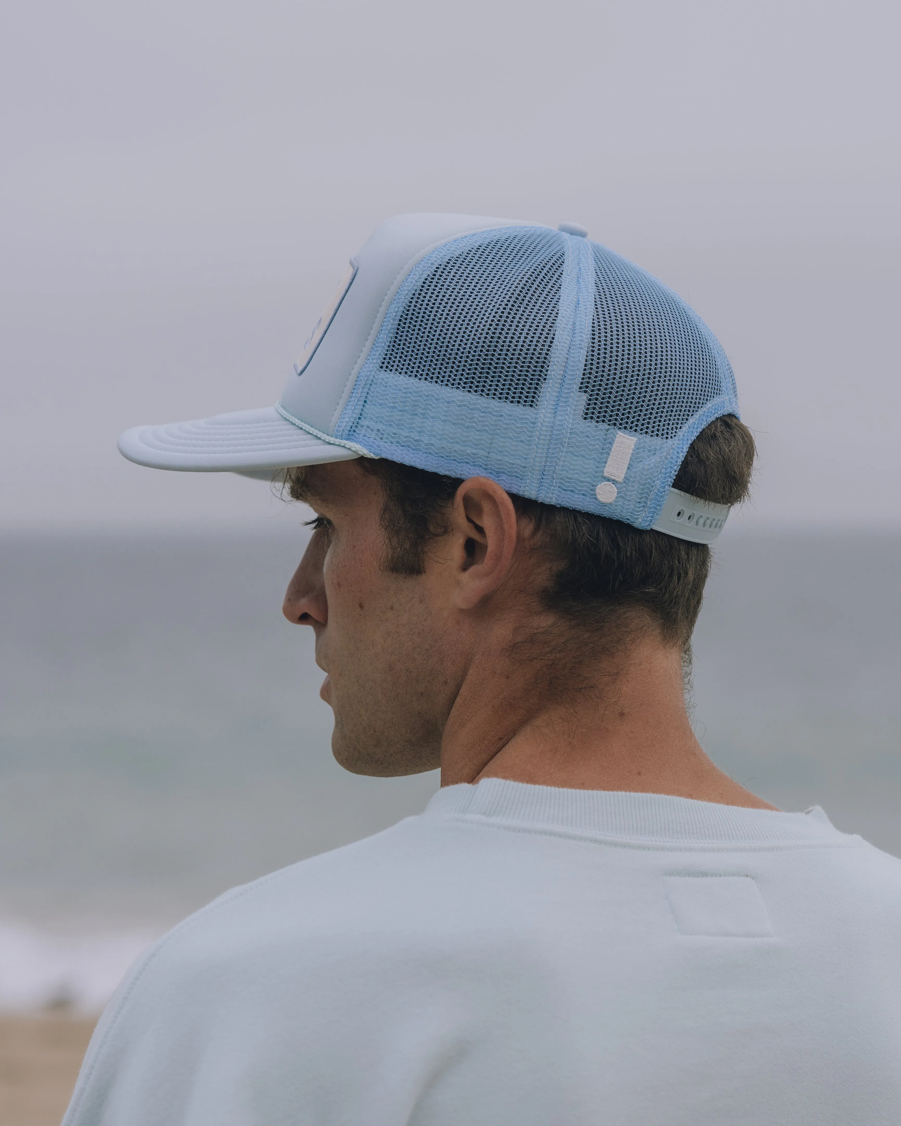 Patch Trucker Hat - Mist sold by Daily Drills product image thumbnail 4