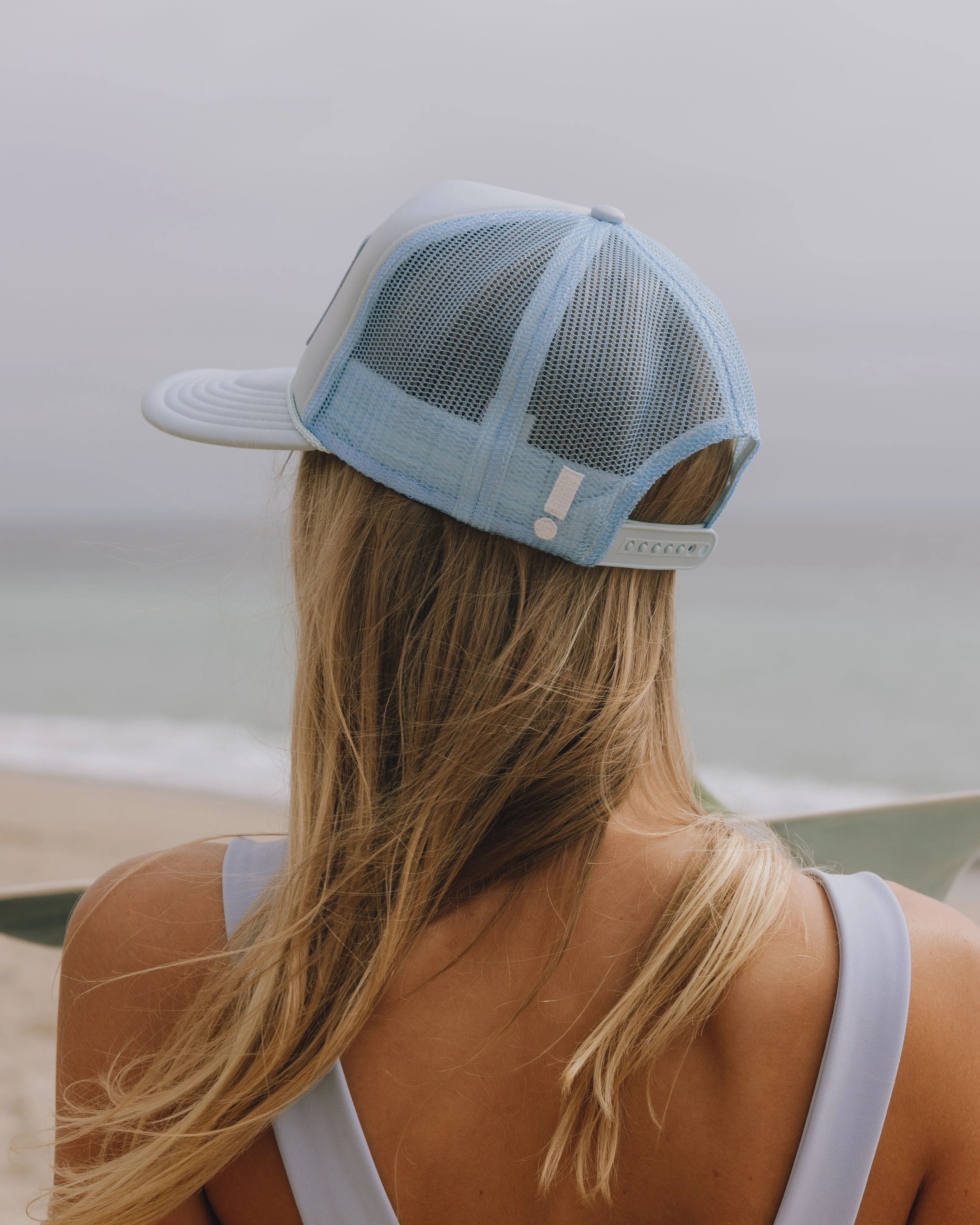 Patch Trucker Hat - Mist sold by Daily Drills product image thumbnail 2