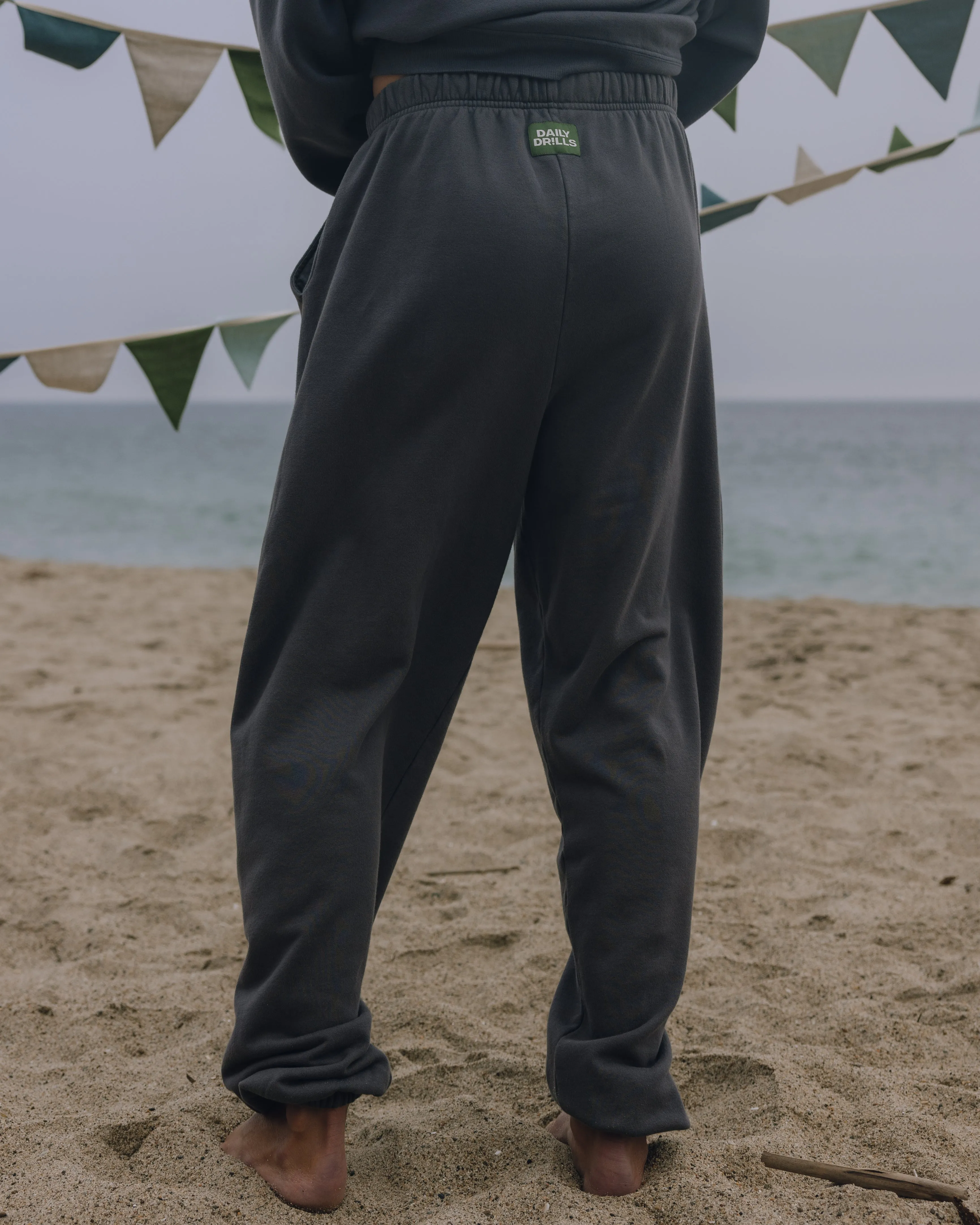 Unisex Joggers - Vintage Black sold by Daily Drills product image thumbnail 4