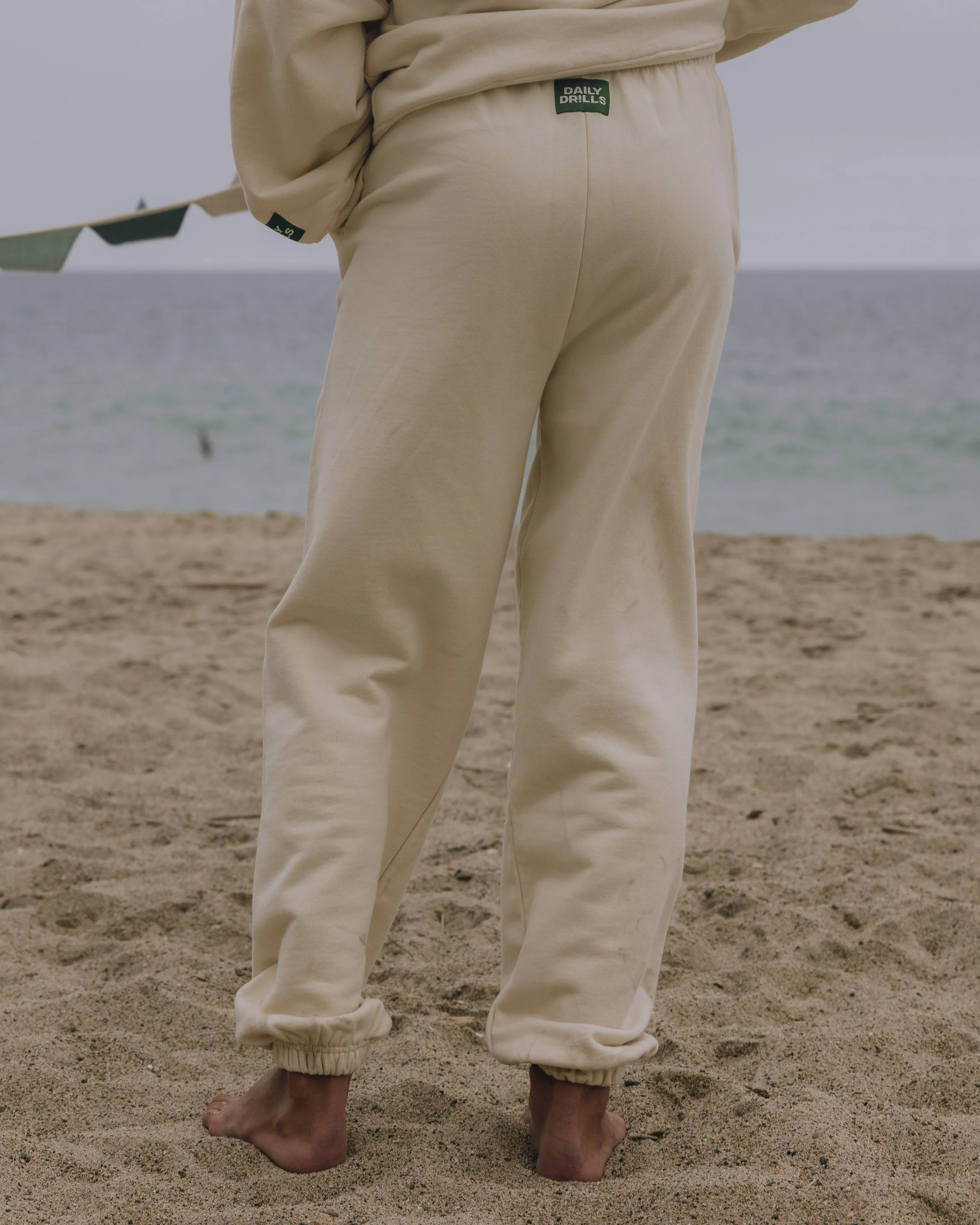 Unisex Joggers - Sand sold by Daily Drills product image thumbnail 4