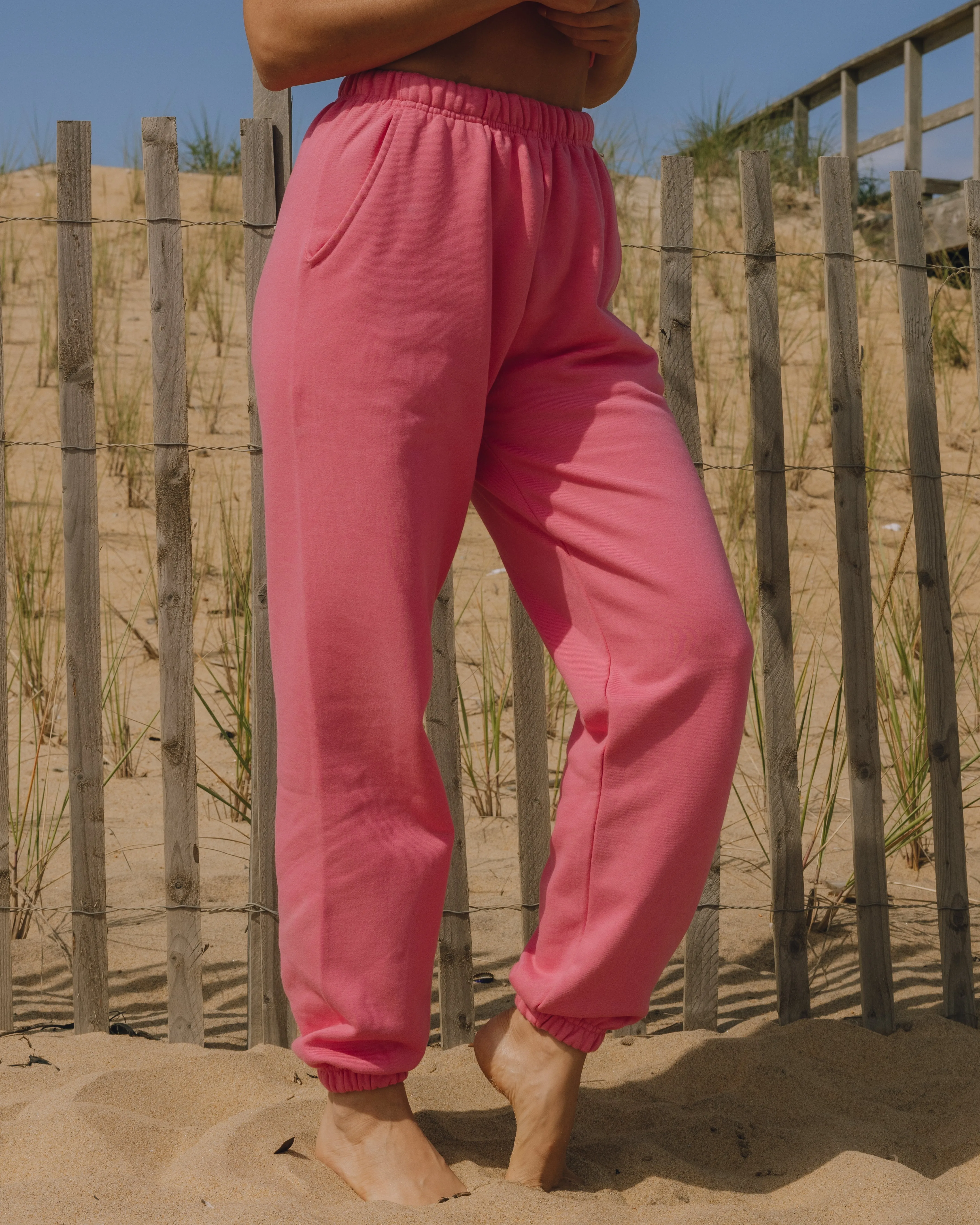 Unisex Fleece Joggers - Cheeks sold by Daily Drills product image thumbnail 3