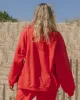 Oversized Fleece Crew - Heart sold by Daily Drills