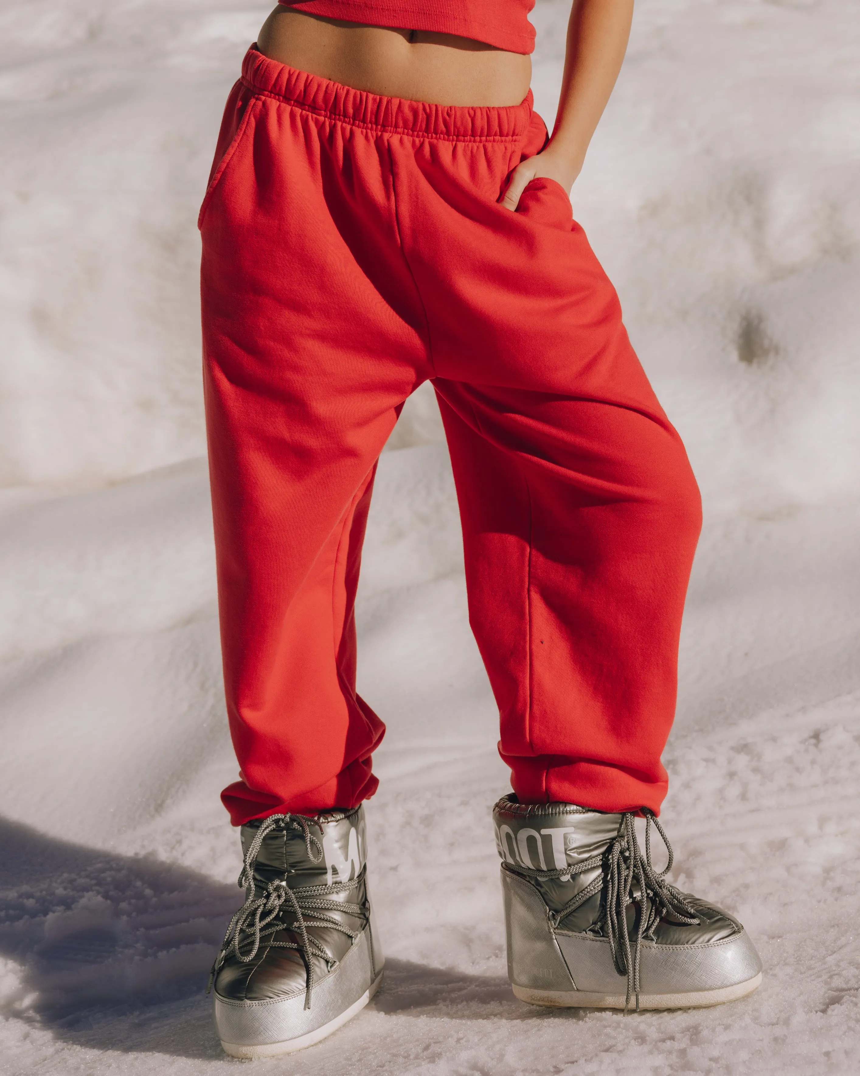 Unisex Joggers - Heart with Monochrome Patch sold by Daily Drills