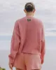 Single Button Long Sleeve Sweater - Dusty Rose sold by Daily Drills