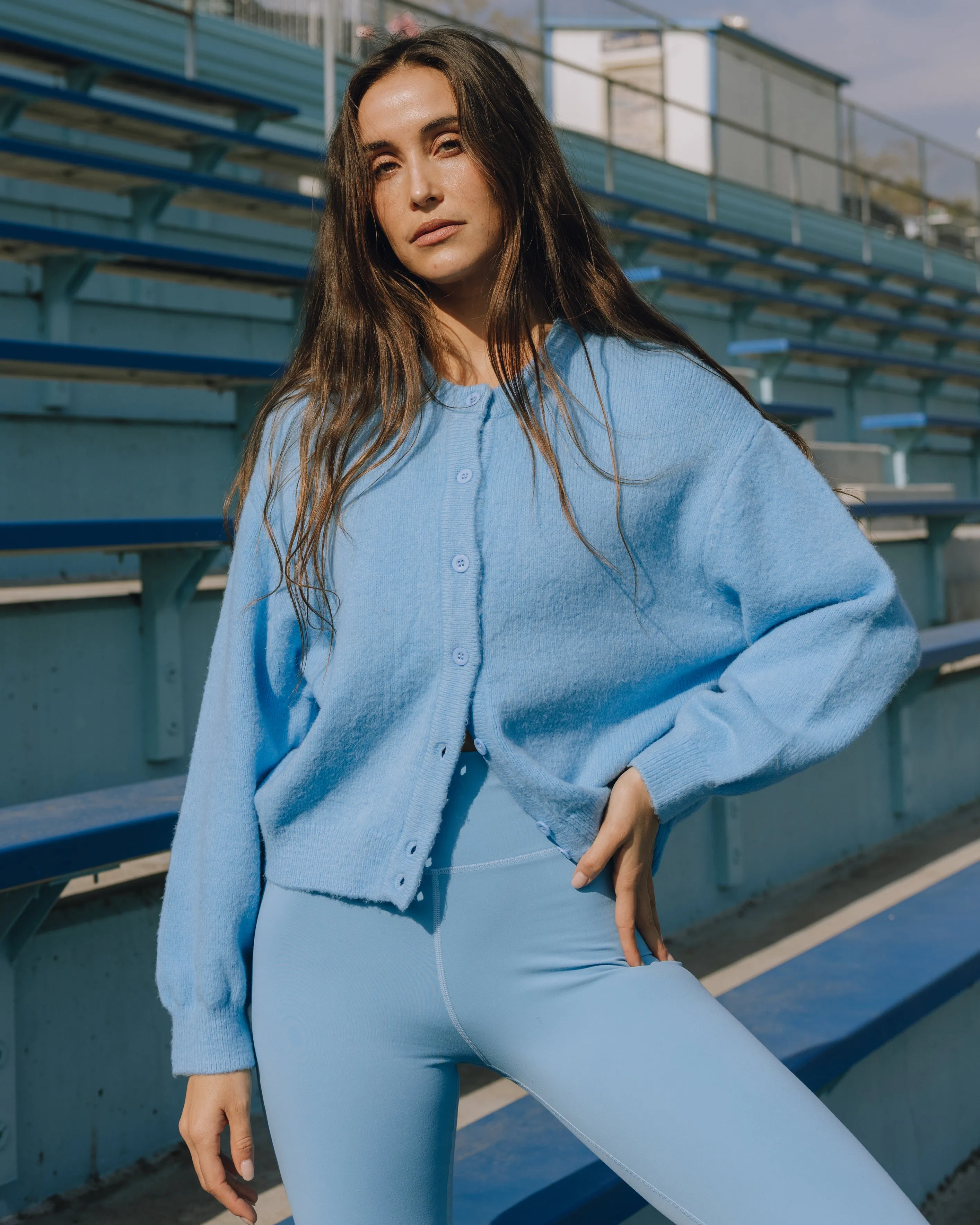 Button Up Sweater - Malibu sold by Daily Drills product image thumbnail 4