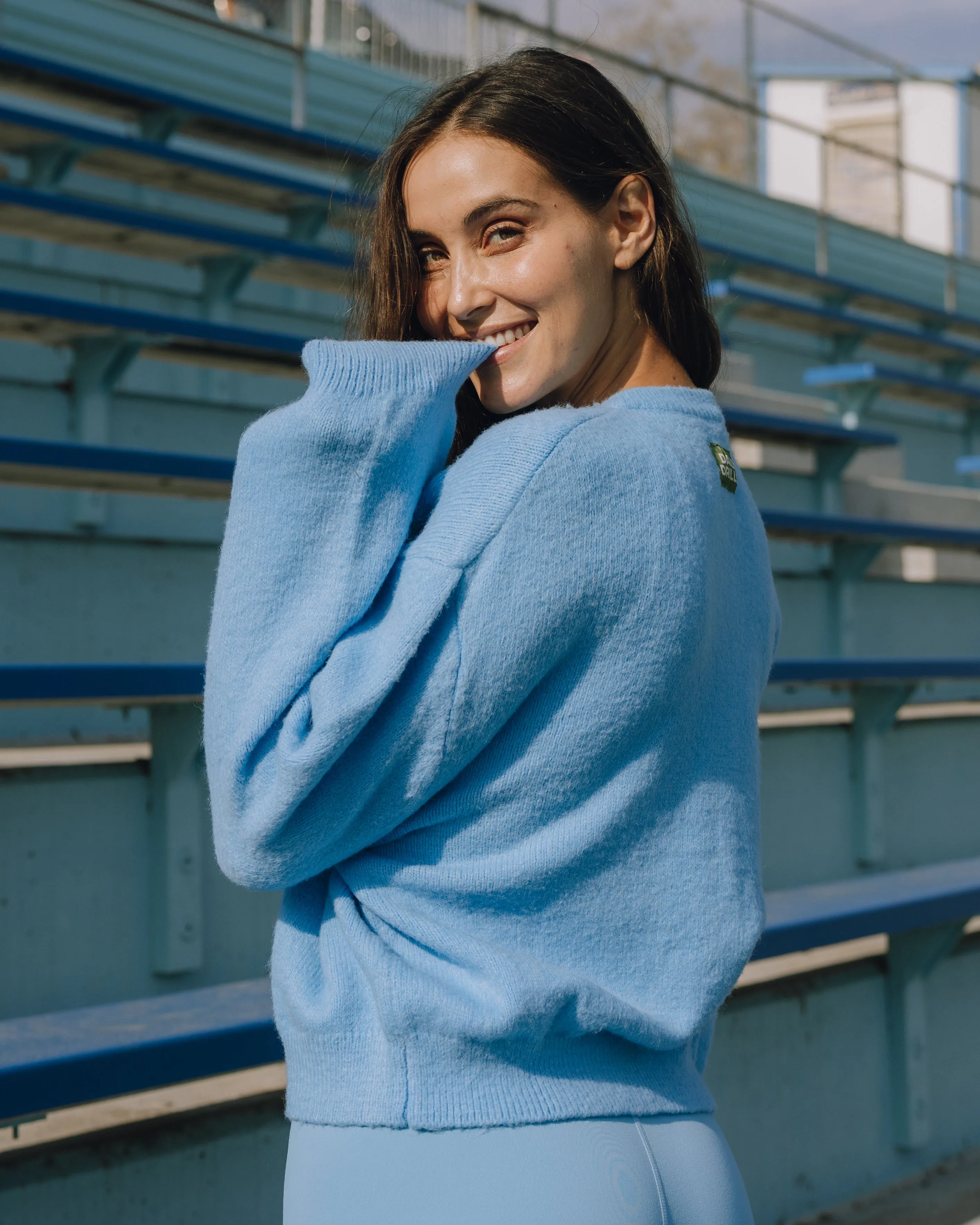 Button Up Sweater - Malibu sold by Daily Drills product image thumbnail 2