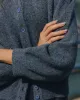 Button Up Sweater - Denim sold by Daily Drills