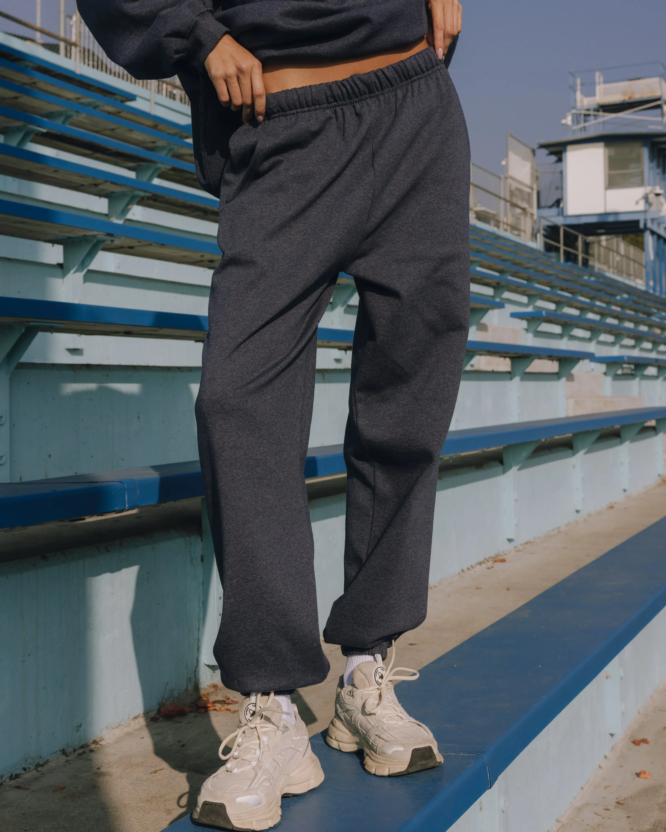 Unisex Fleece Joggers - Denim sold by Daily Drills