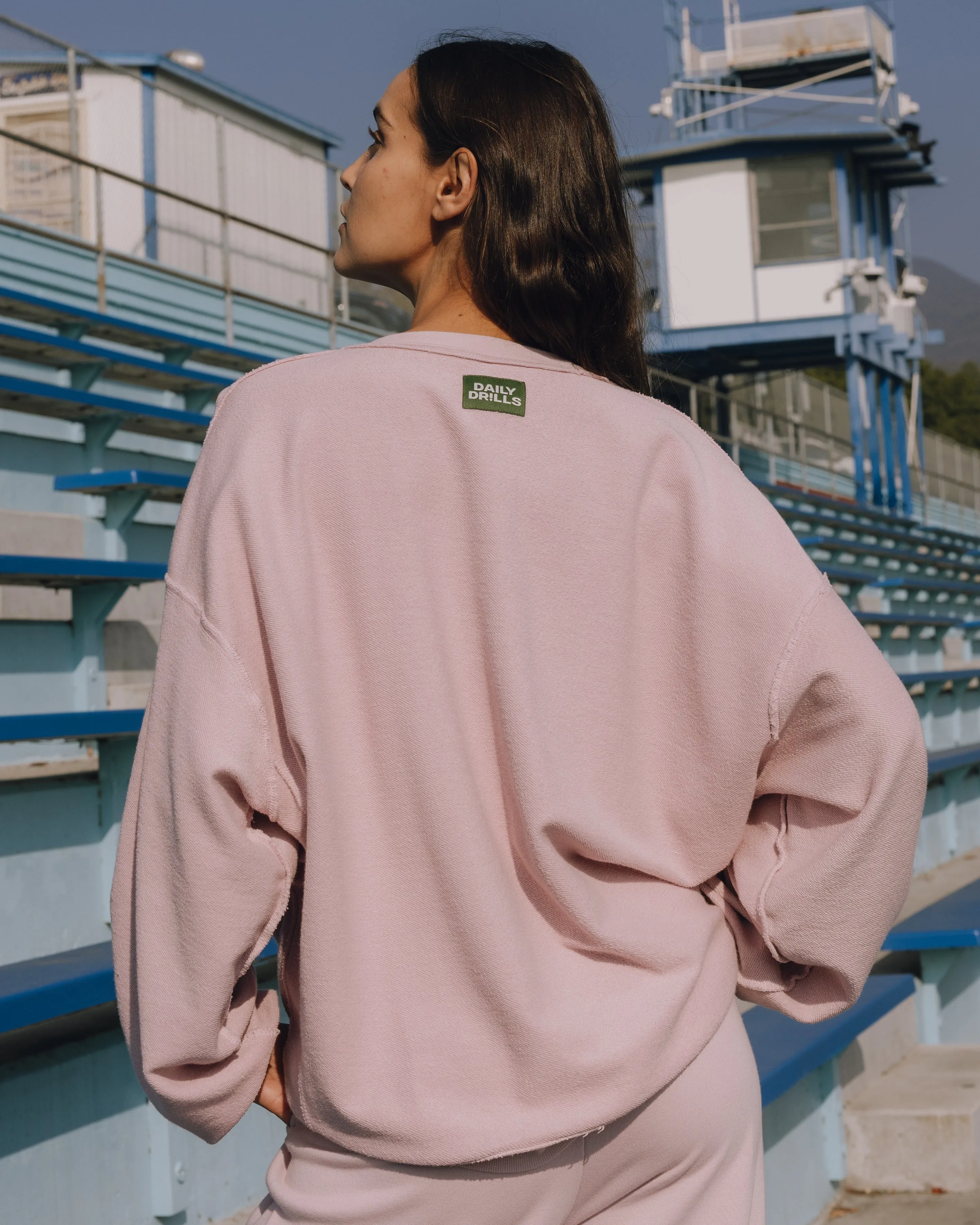 Unisex Oversized Crew - Ladybird sold by Daily Drills product image thumbnail 3