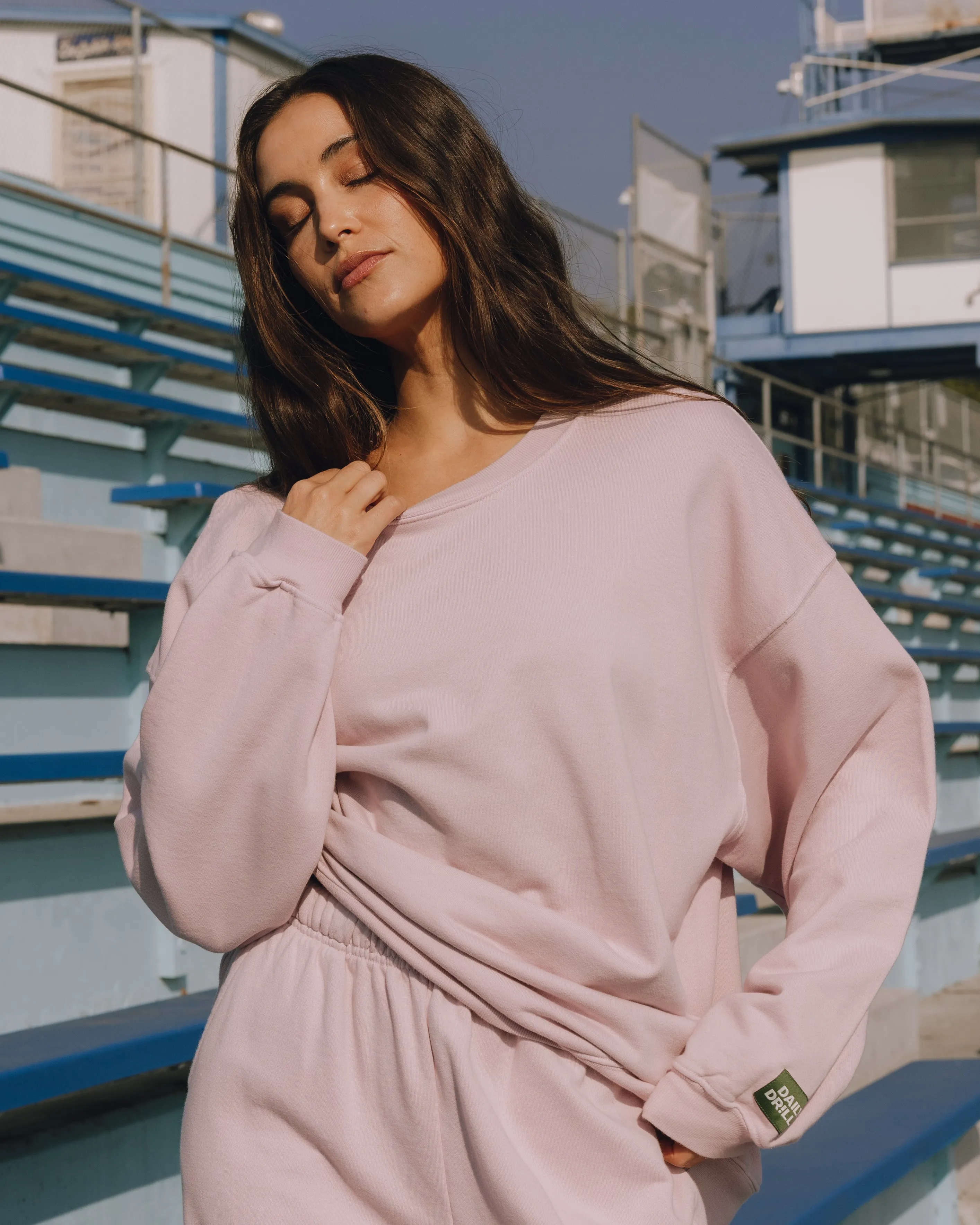 Unisex Oversized Crew - Ladybird sold by Daily Drills