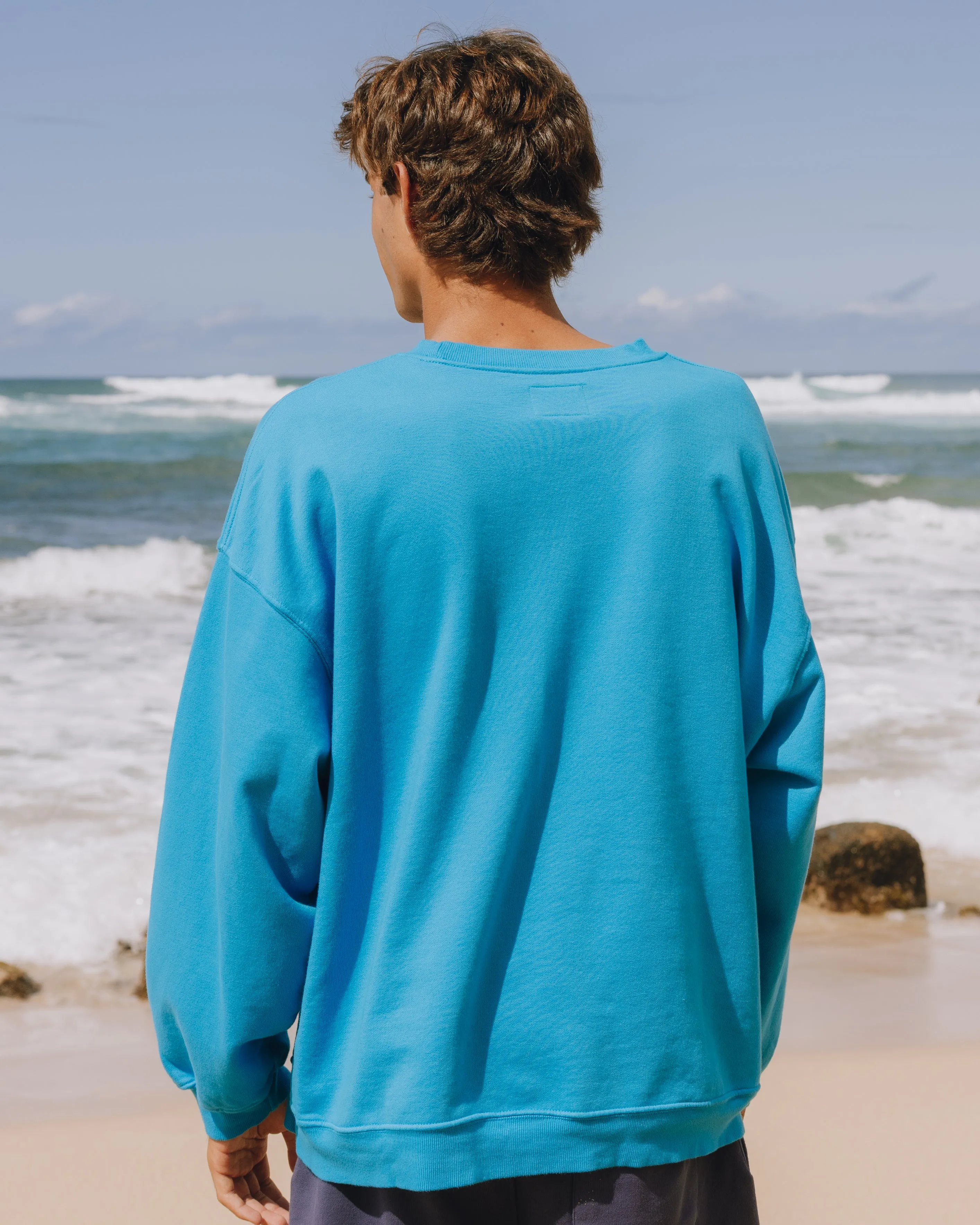 Unisex Oversized Crew - Tide sold by Daily Drills product image thumbnail 5