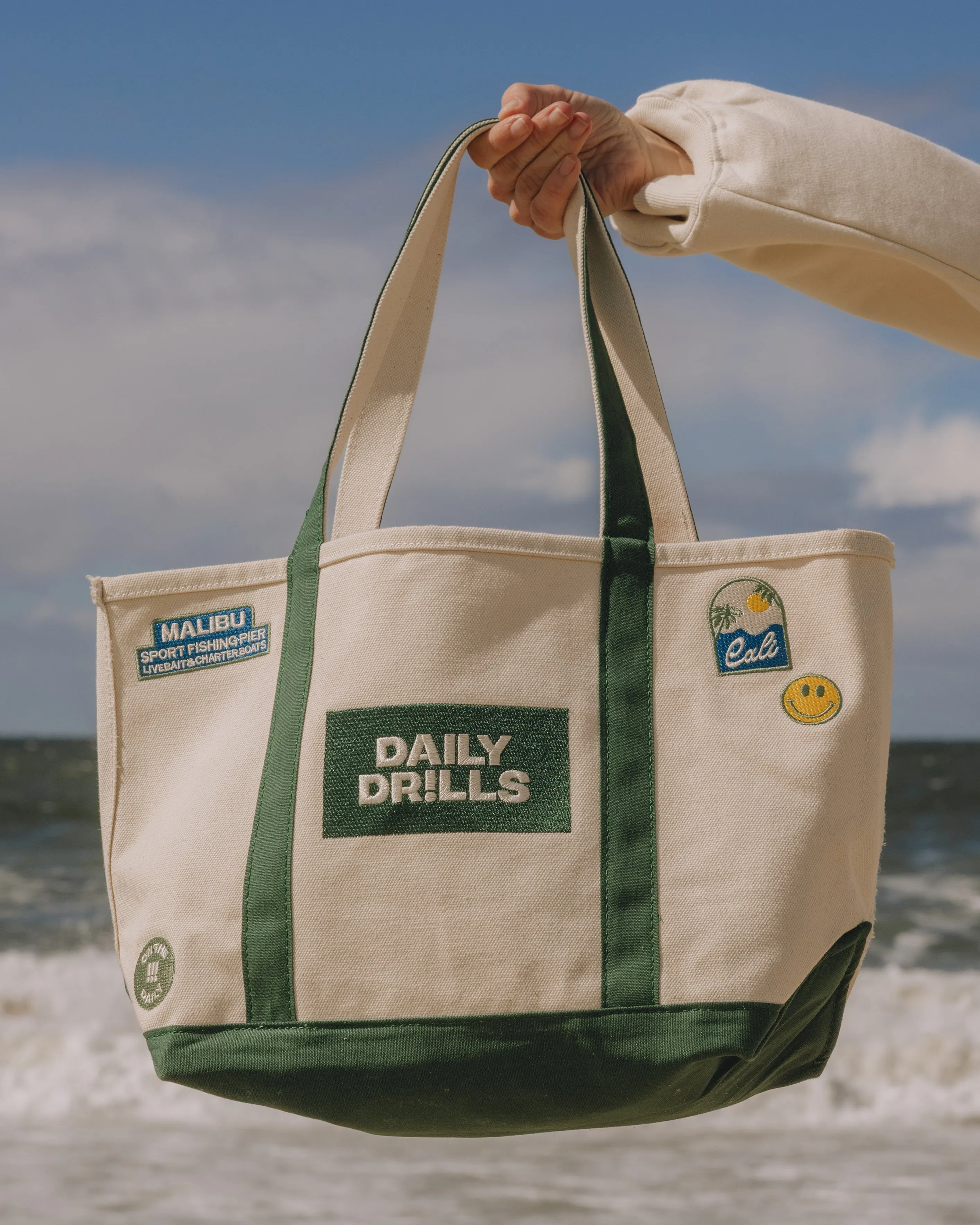 Patch Boat Tote sold by Daily Drills