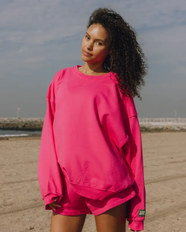 Unisex Oversized Crew - Hot Shot sold by Daily Drills