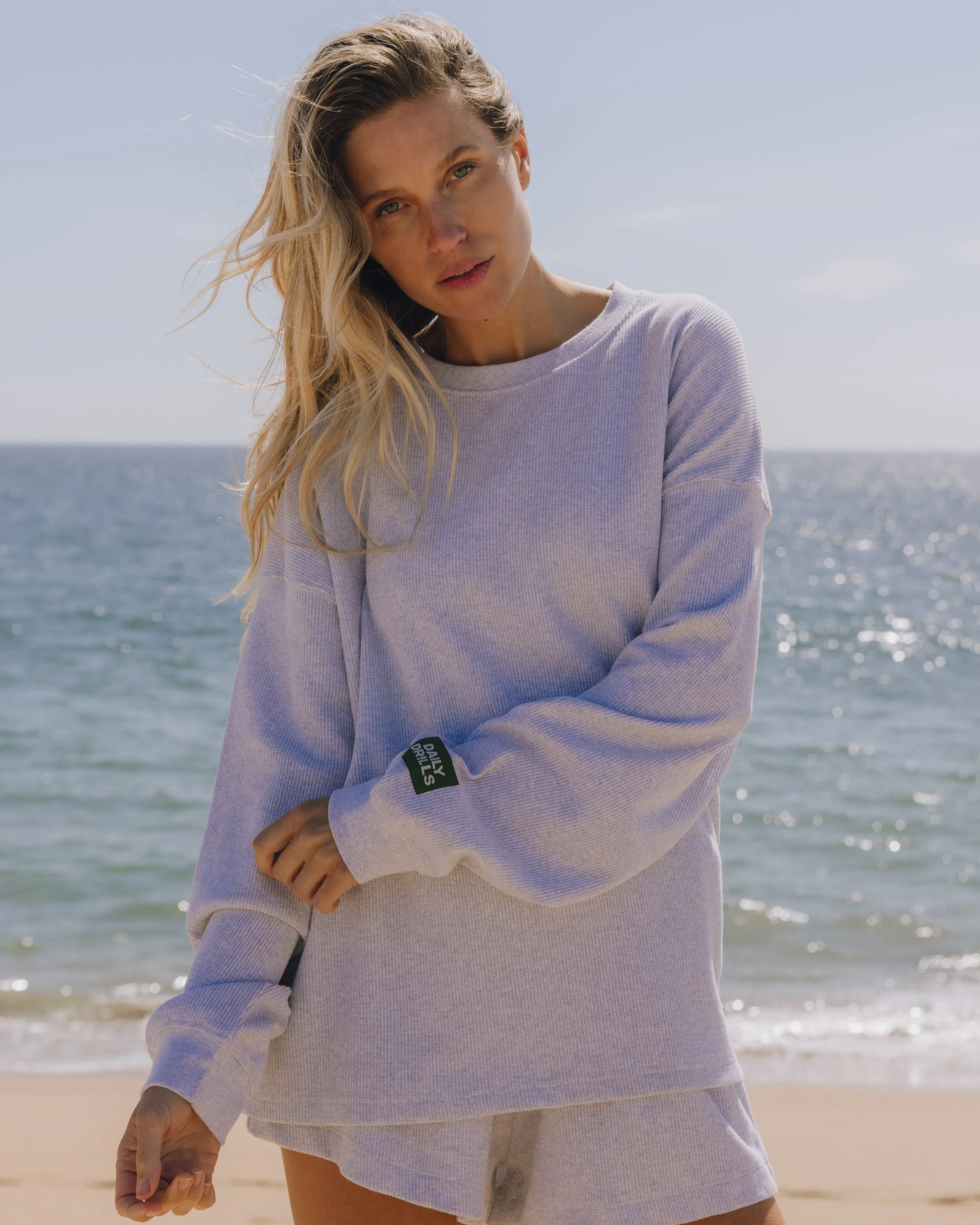 Oversized Thermal - Light Grey sold by Daily Drills