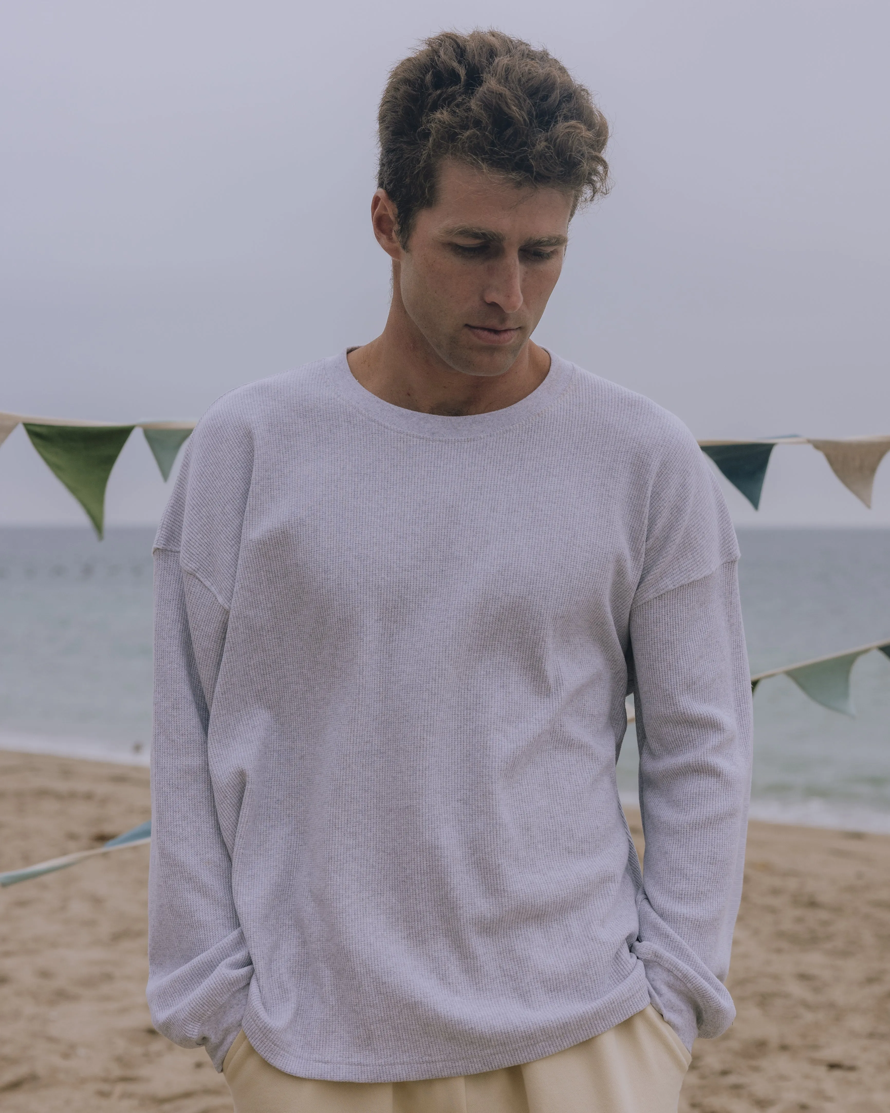 Oversized Thermal - Light Grey sold by Daily Drills product image thumbnail 4