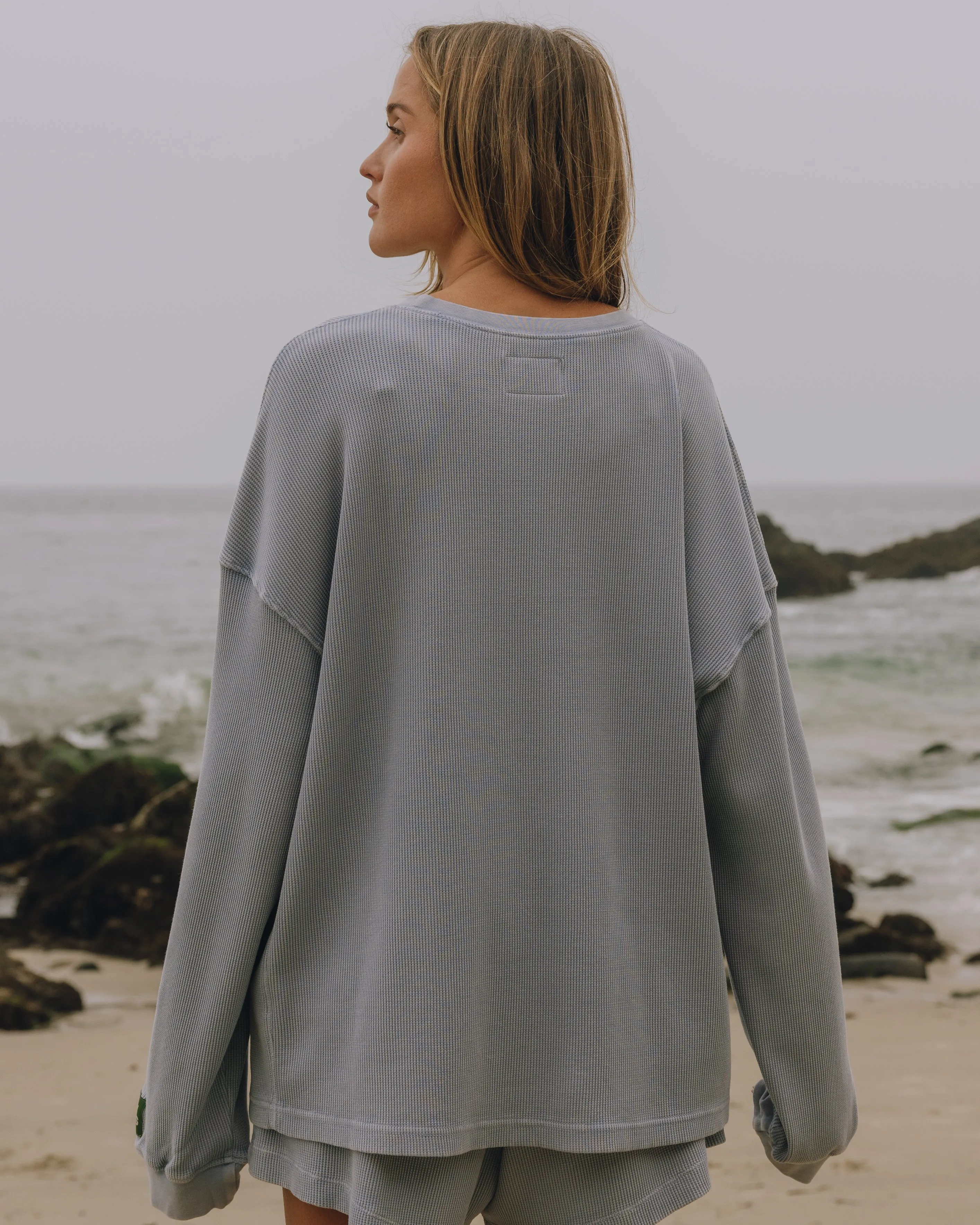 Oversized Thermal - Sunbleached Mist sold by Daily Drills product image thumbnail 2