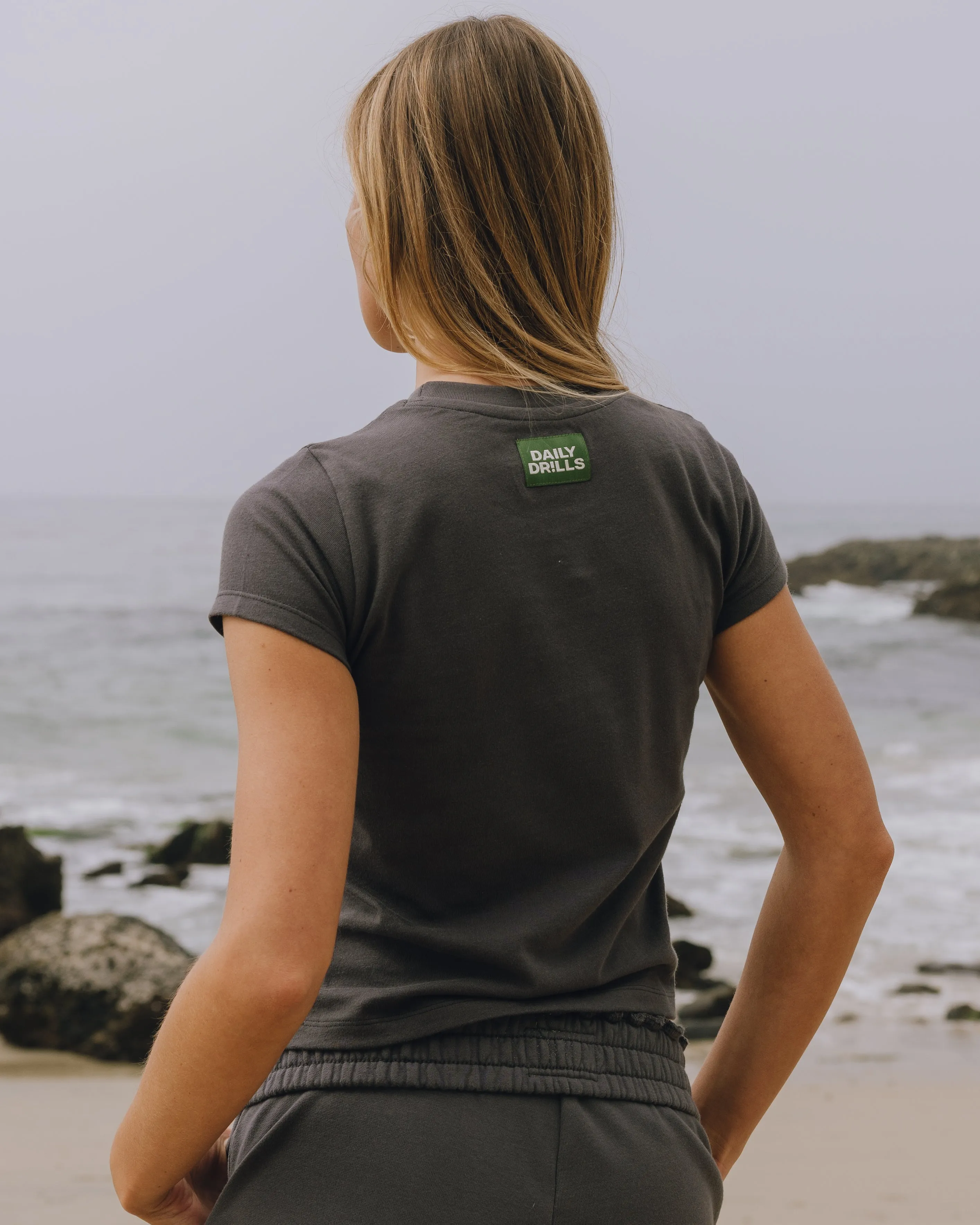 Everyday Tee - Vintage Black sold by Daily Drills product image thumbnail 2