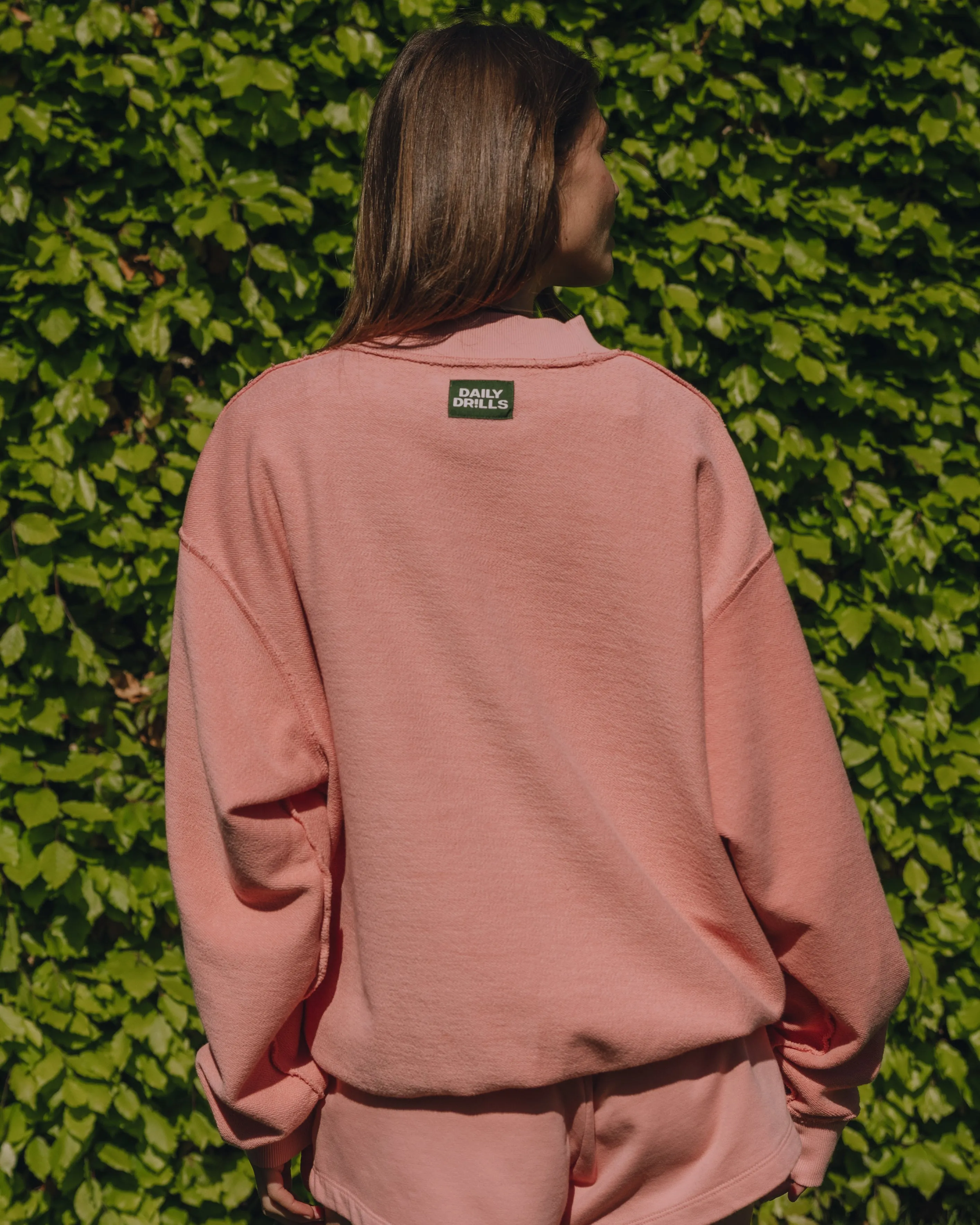 Unisex Vintage Crew - Dusty Rose sold by Daily Drills product image thumbnail 3