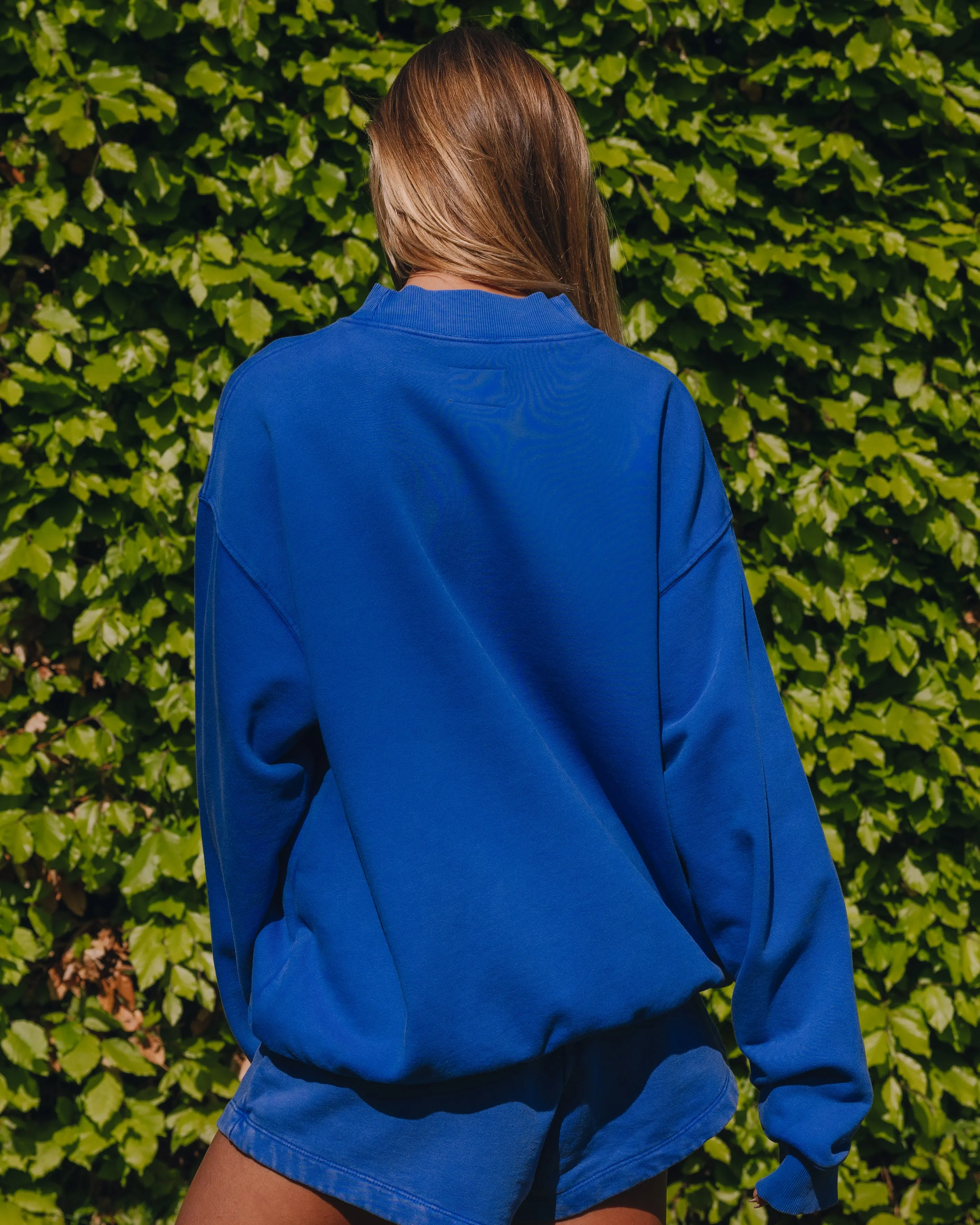 Unisex Vintage Crew - Sunbleached Cobalt sold by Daily Drills product image thumbnail 2