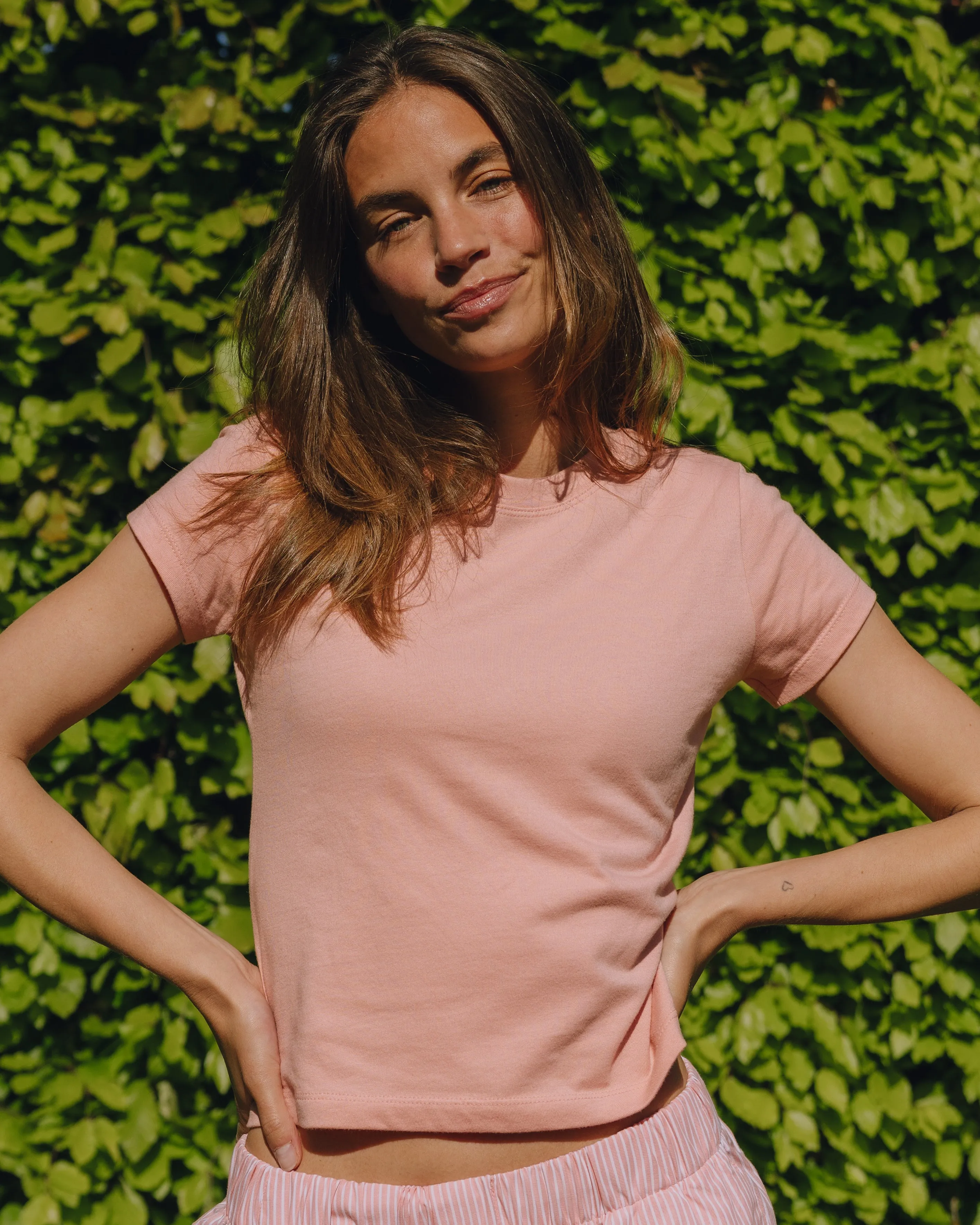 Everyday Tee - Dusty Rose sold by Daily Drills