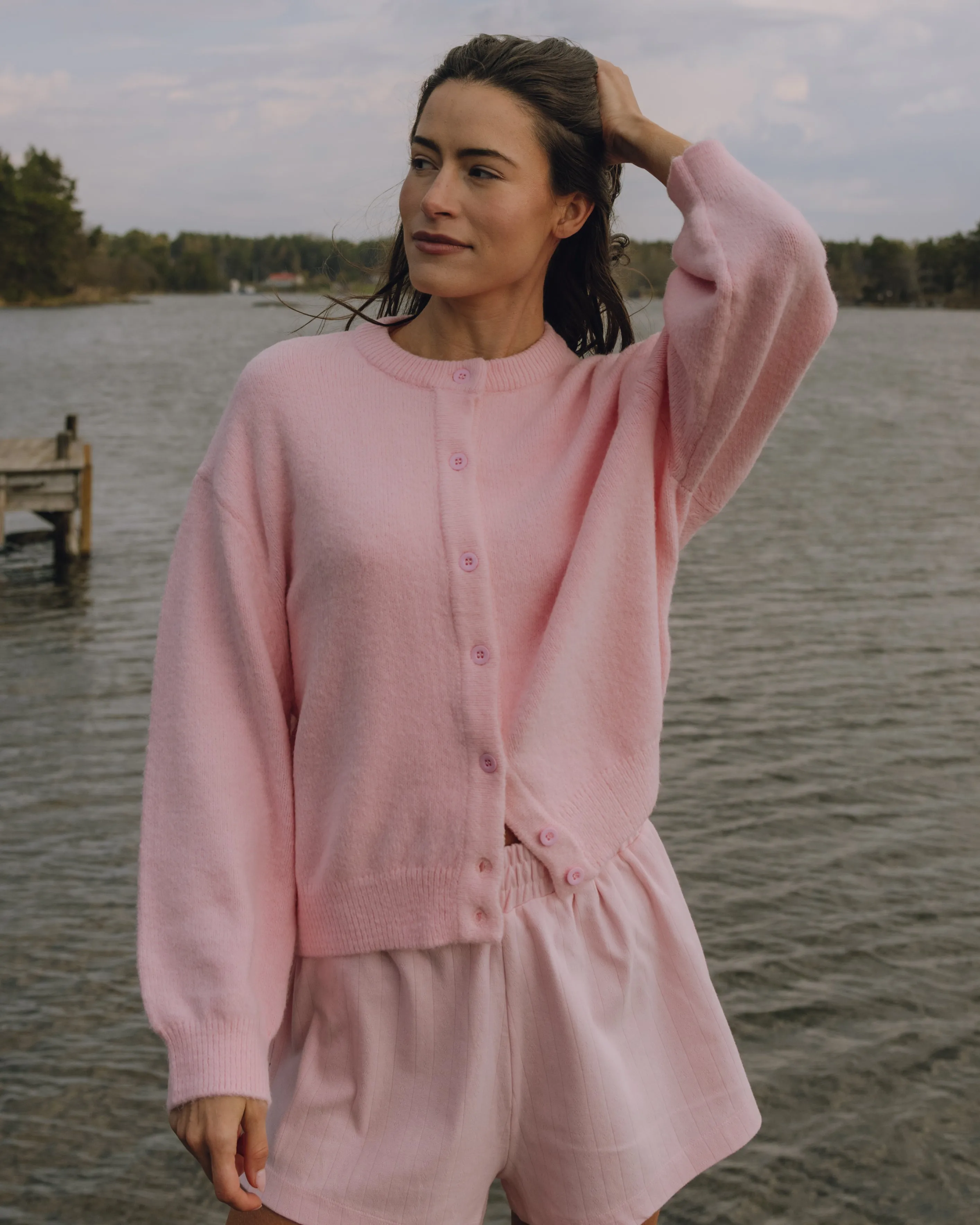 Button Up Sweater - Cupid sold by Daily Drills