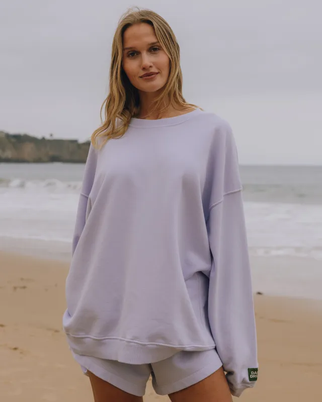 Unisex Oversized Crew - Wink sold by Daily Drills