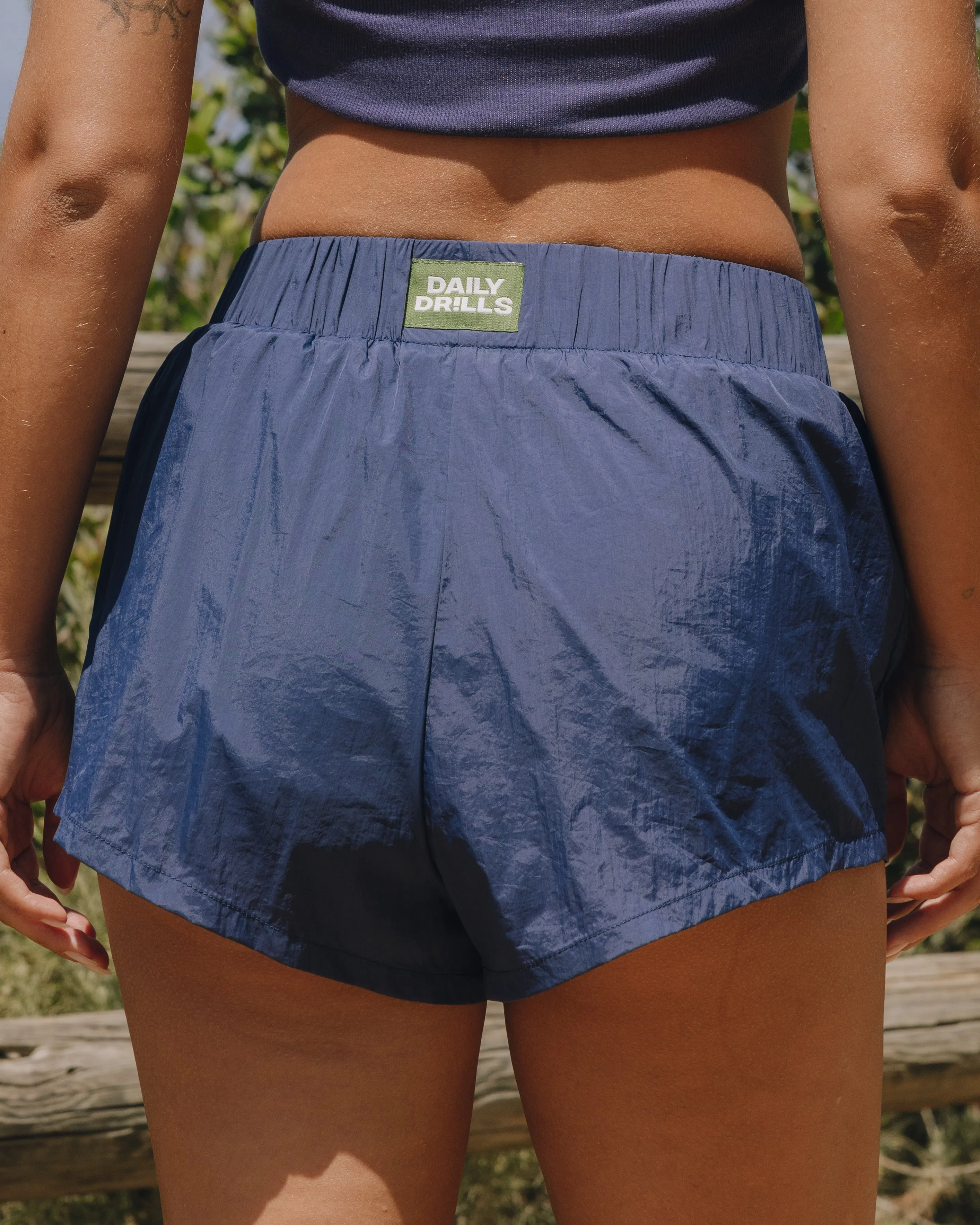 Super Bounce Shorts - Denim sold by Daily Drills product image thumbnail 2