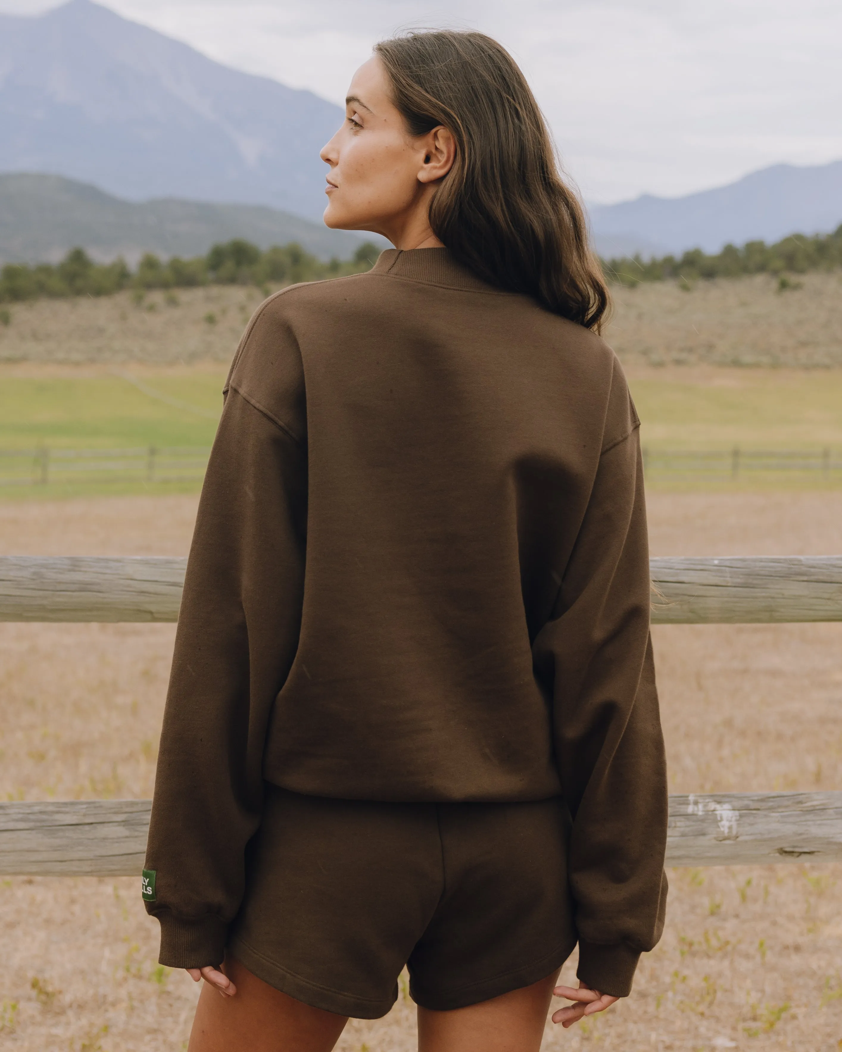 Fleece Vintage Crew - Coco sold by Daily Drills product image thumbnail 2