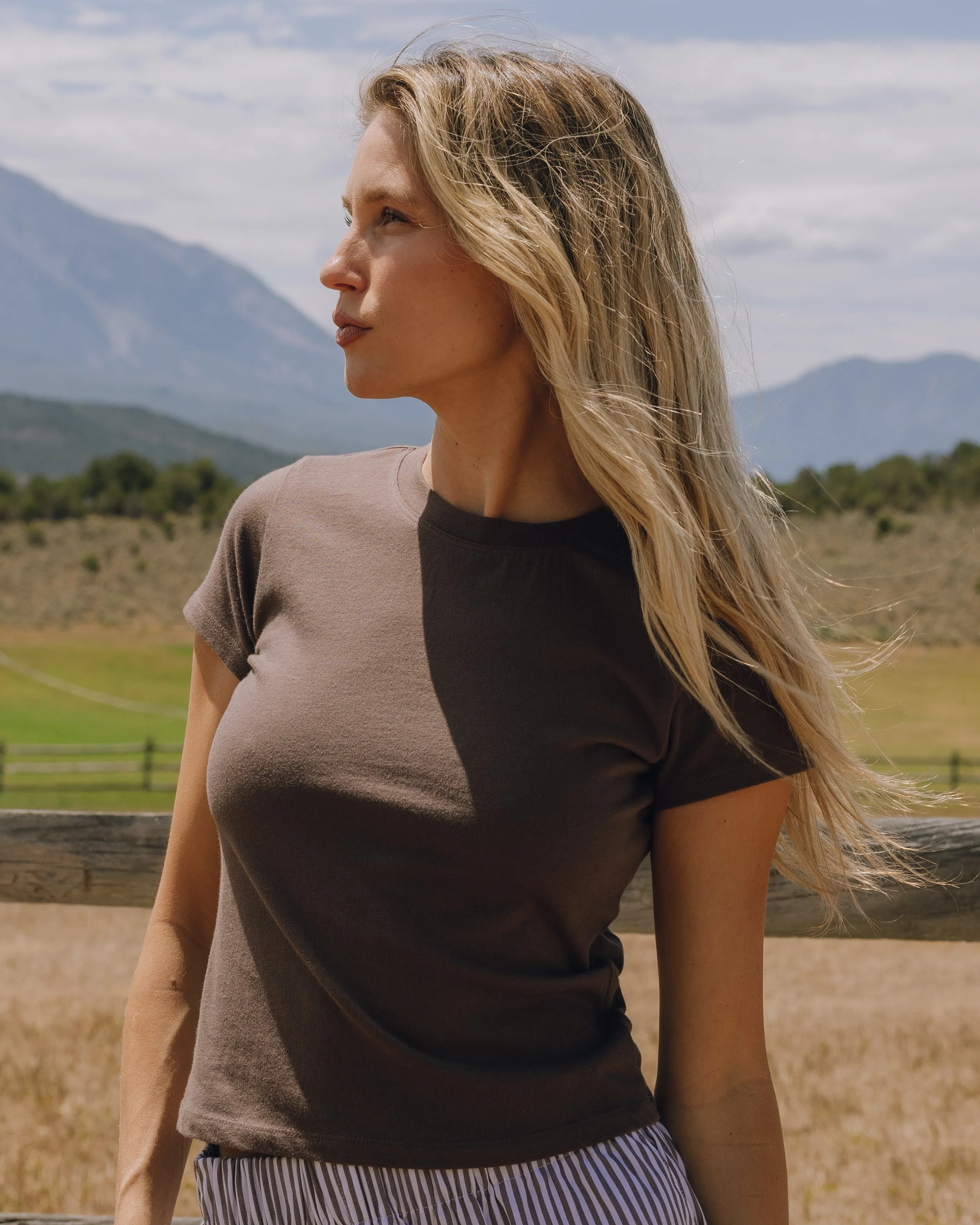 Everyday Tee - Mocha sold by Daily Drills