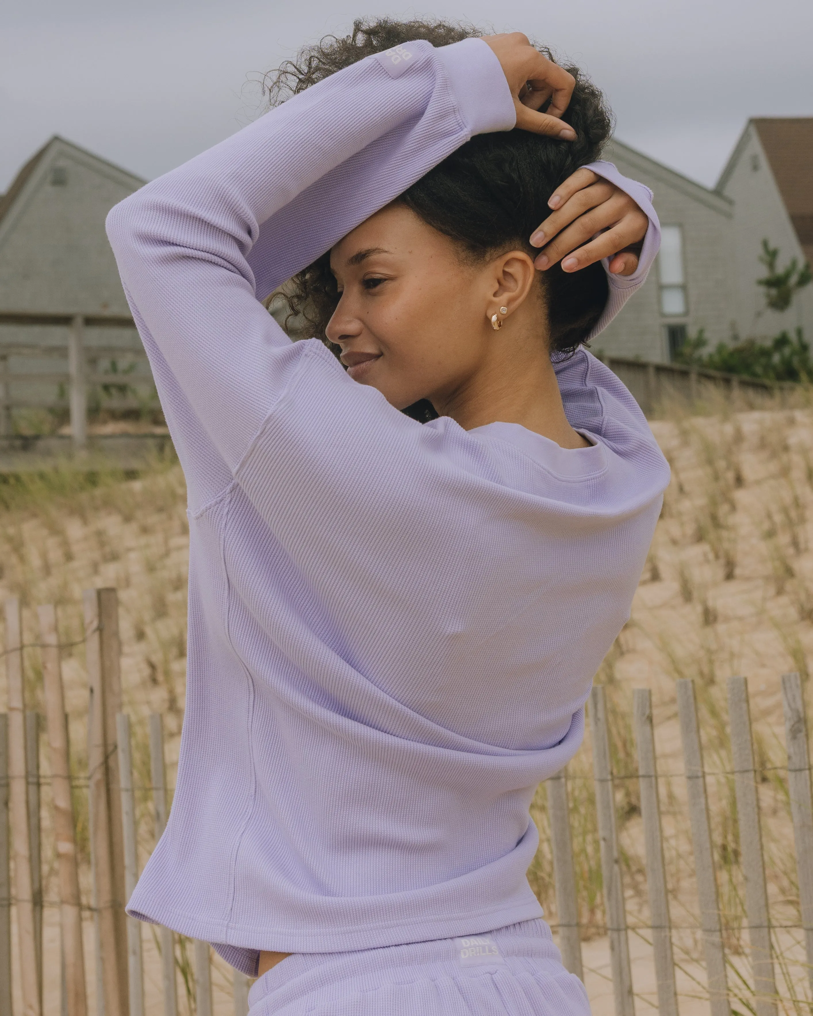 Oversized Sport Thermal - Wink with Monochrome Patch sold by Daily Drills product image thumbnail 3