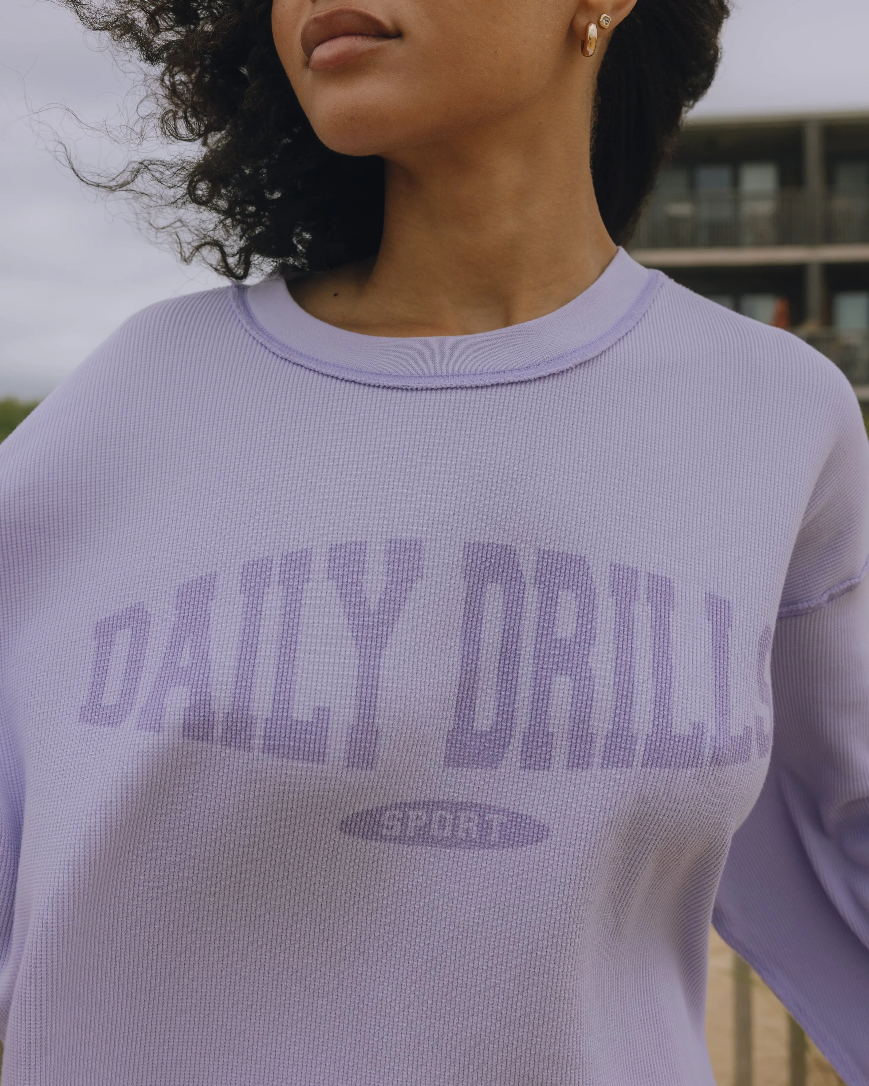 Oversized Sport Thermal - Wink with Monochrome Patch sold by Daily Drills product image thumbnail 4