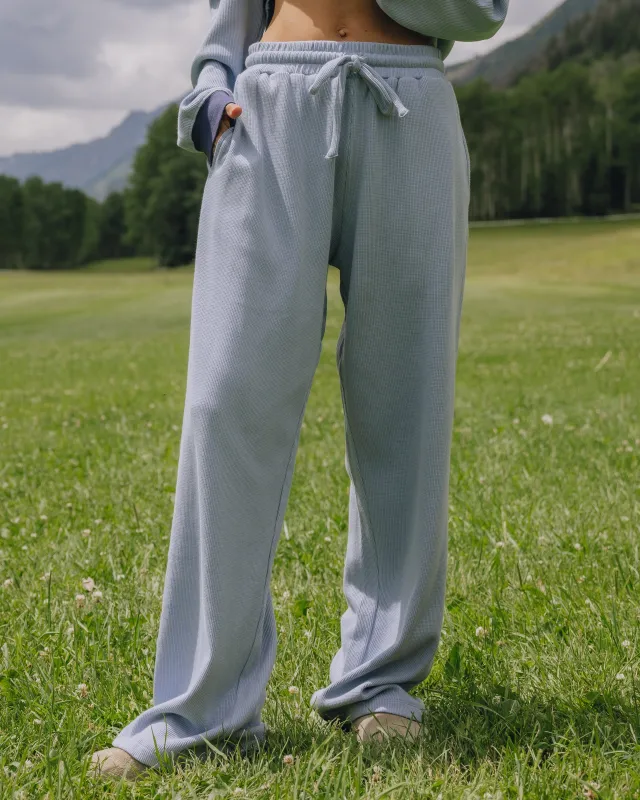 Thermal Resort Pants - Mist with Bandana Patch sold by Daily Drills