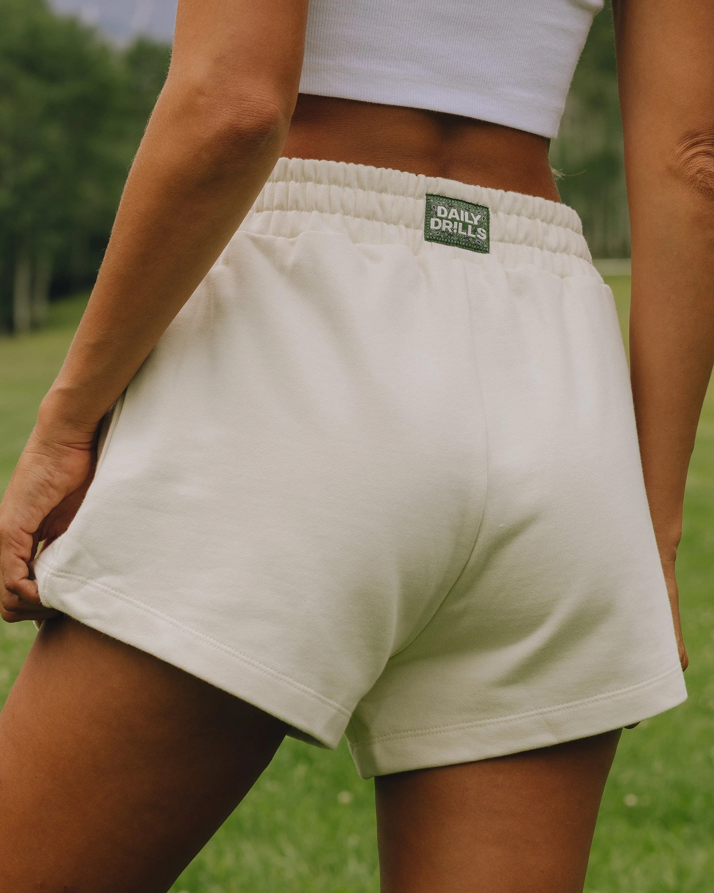 Super Shorts - Sand with Bandana Patch sold by Daily Drills product image thumbnail 2