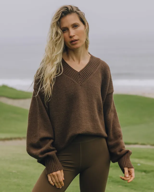 Oversized V-Neck Sweater - Coco sold by Daily Drills