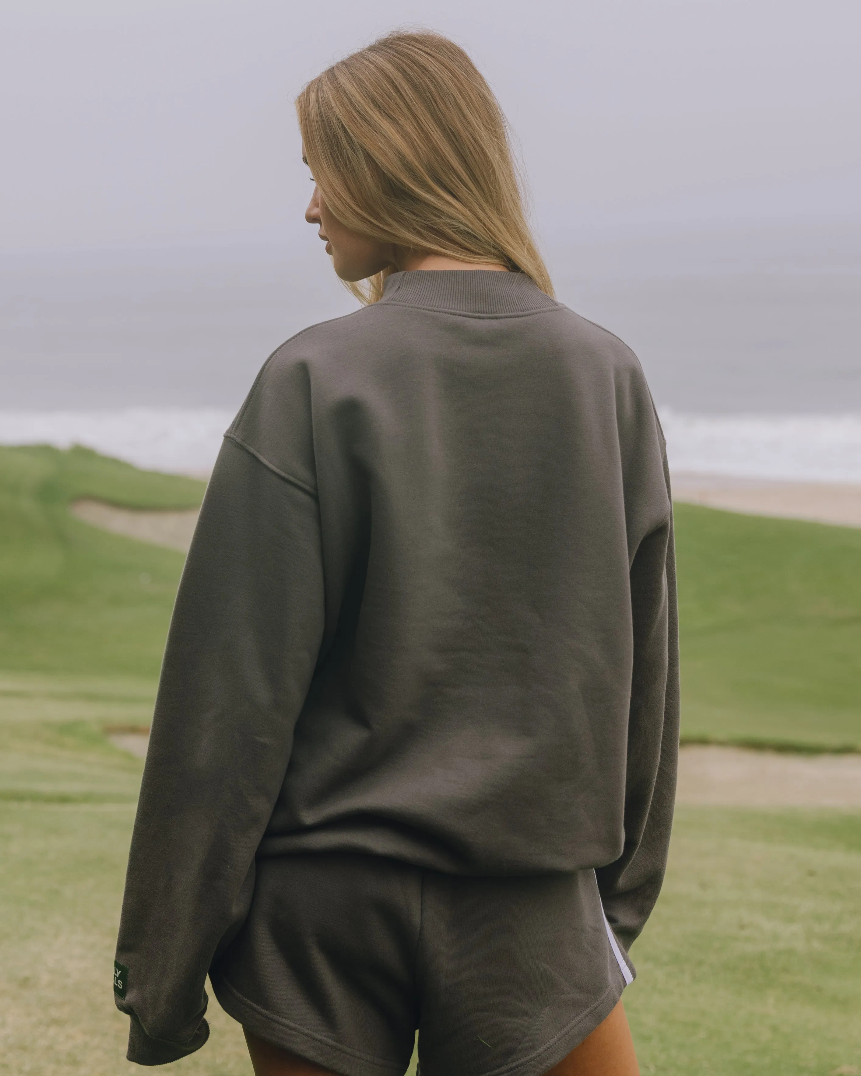 Fleece Vintage Crew - Vintage Black sold by Daily Drills product image thumbnail 2