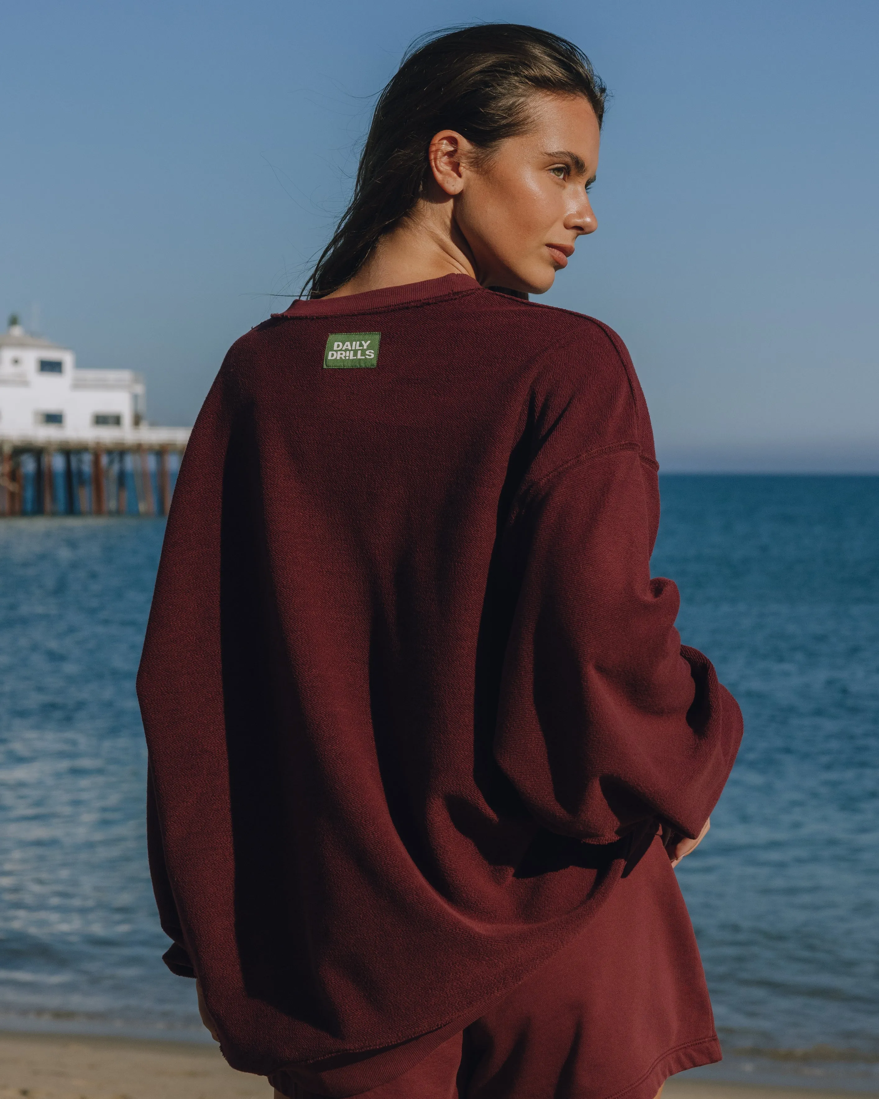 Unisex Oversized Crew - Bodega sold by Daily Drills product image thumbnail 3