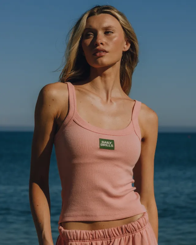 Logo Everyday Tank - Dusty Rose sold by Daily Drills