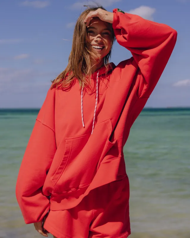 Oversized Paracord Hoodie - Heart made by Daily Drills