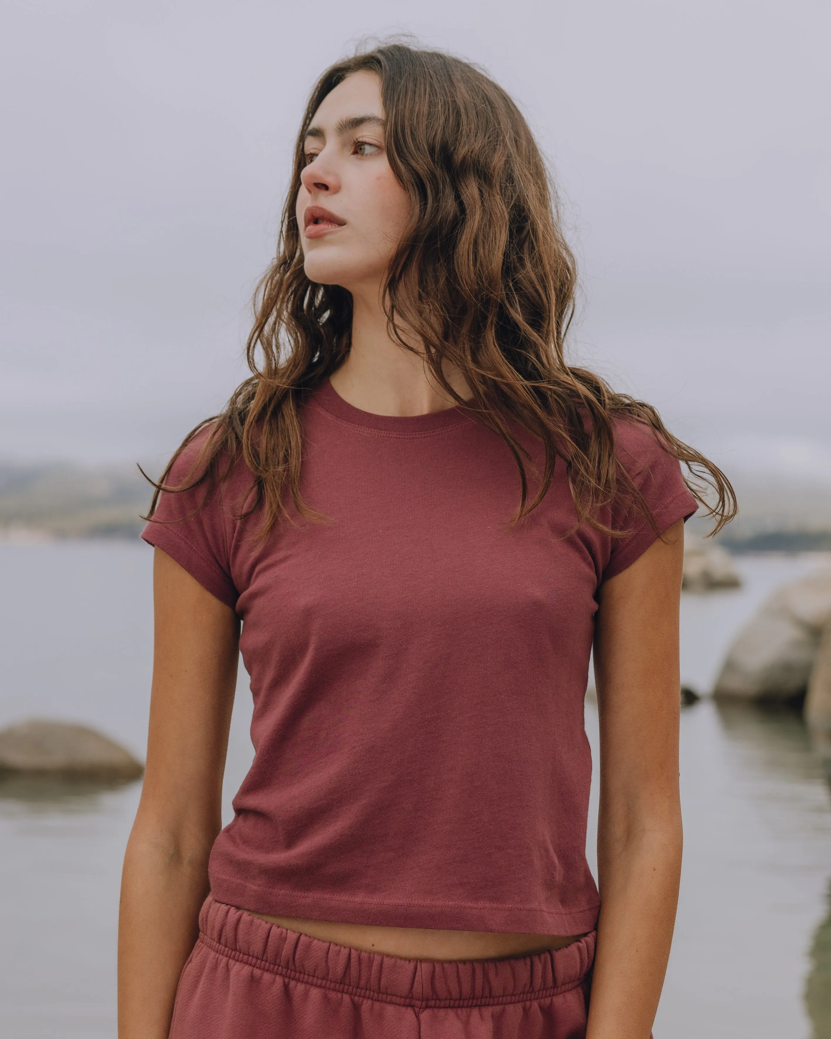 Everyday Tee - Wine sold by Daily Drills