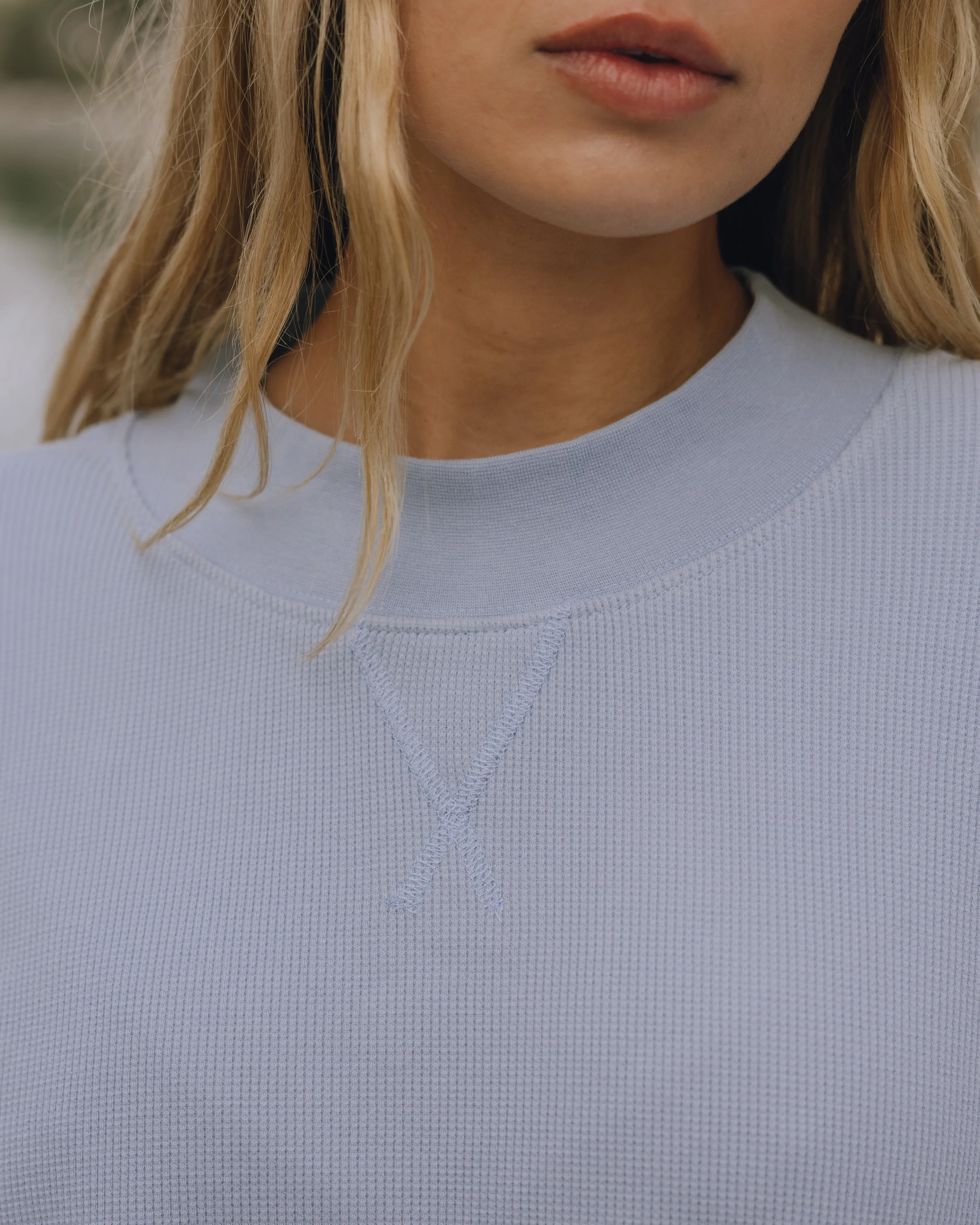 Oversized Vintage Thermal - Mist sold by Daily Drills product image thumbnail 3