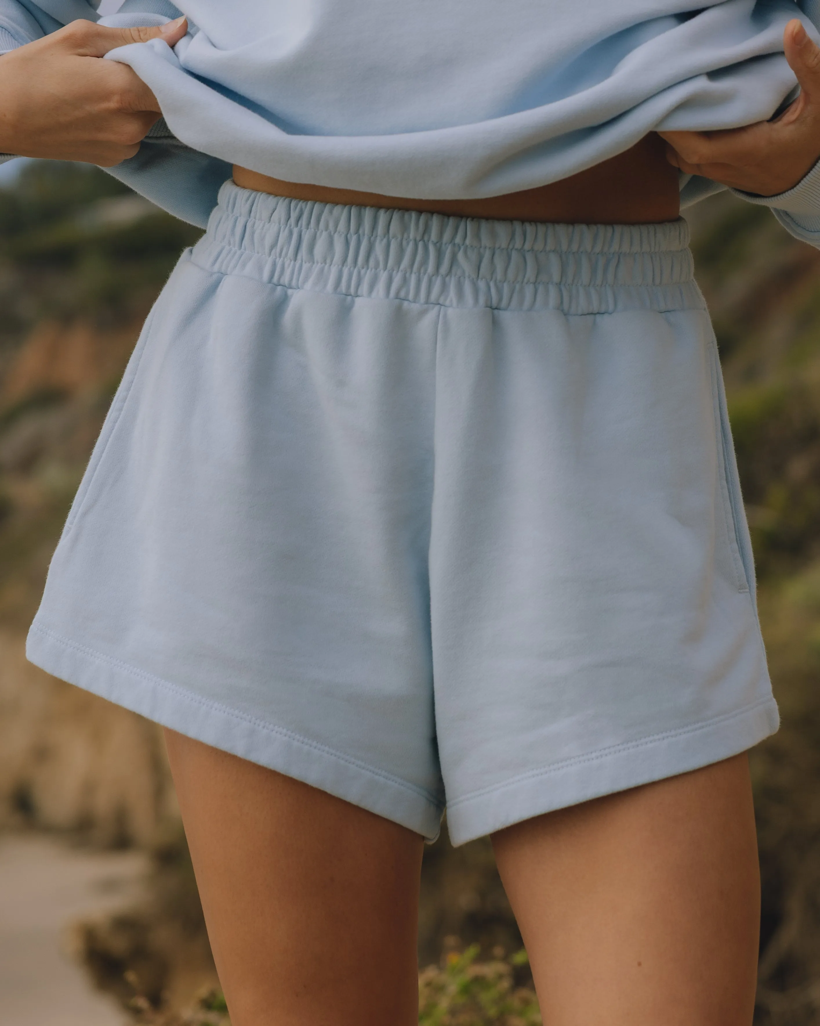 Super Shorts - Powder with Monochrome Patch sold by Daily Drills product image thumbnail 3