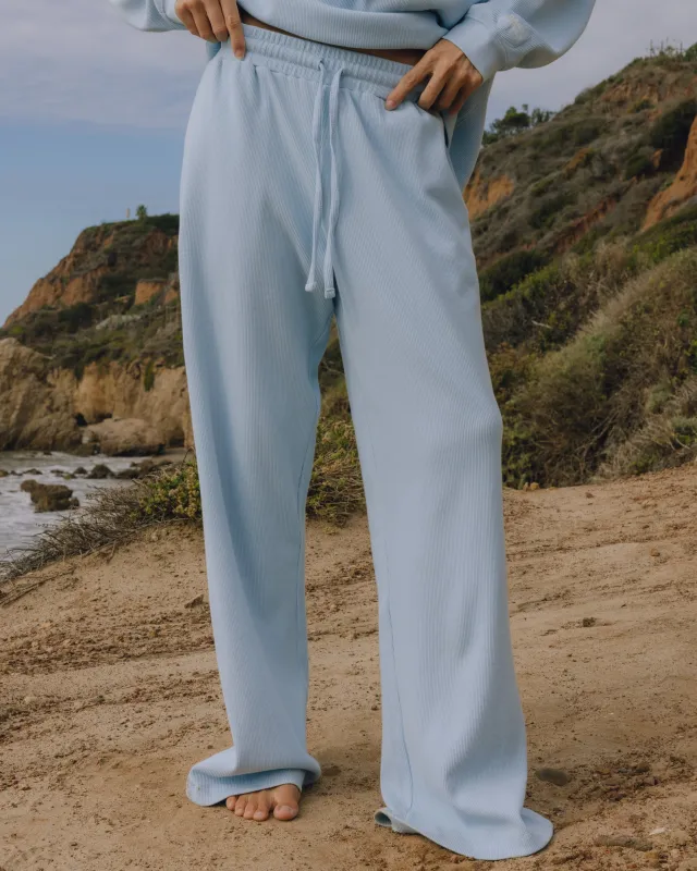 Thermal Resort Pants - Powder with Monochrome Patch sold by Daily Drills