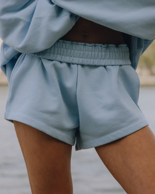 Fleece Super Shorts - Powder sold by Daily Drills