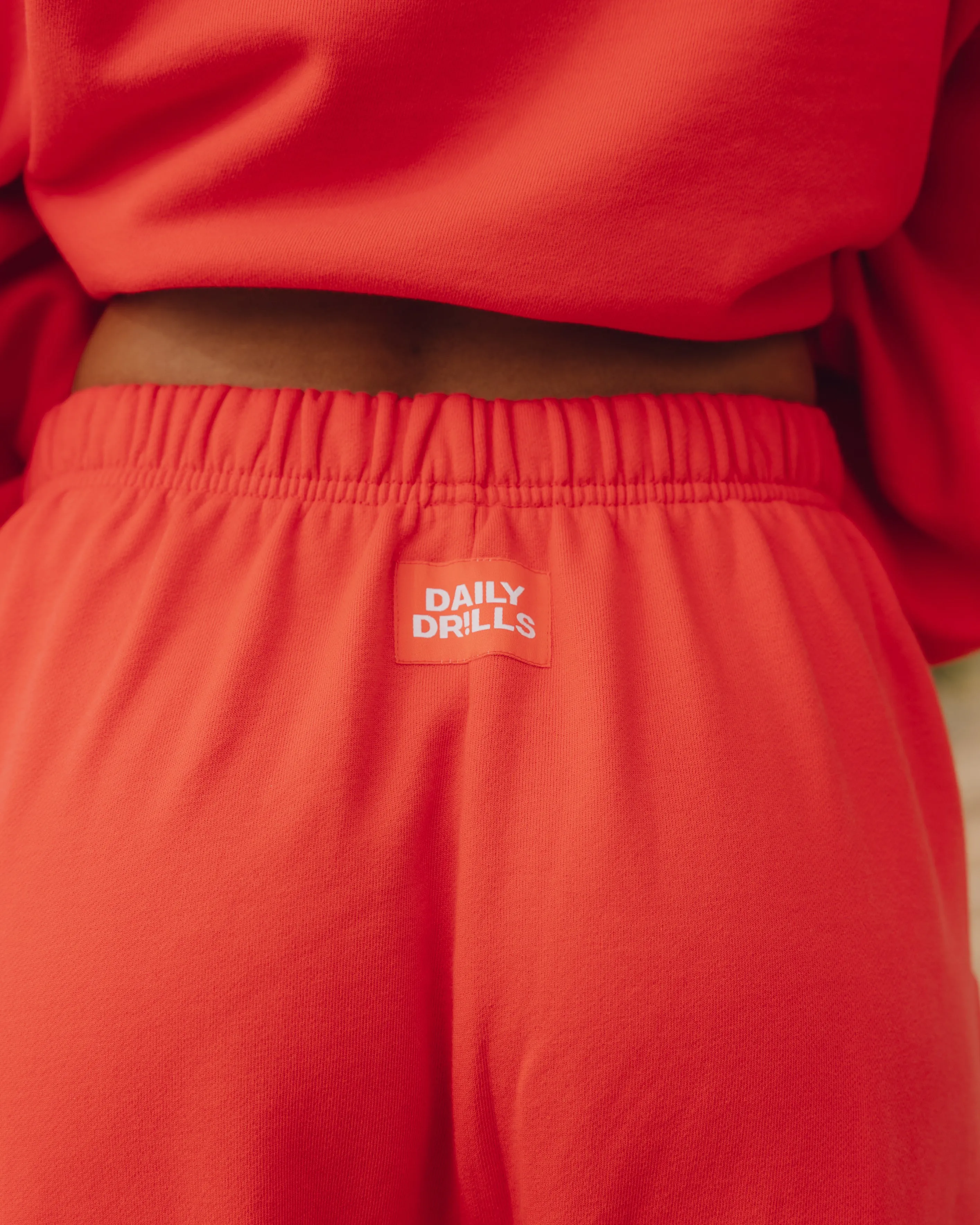 Unisex Paracord Joggers - Heart with Monochrome Patch sold by Daily Drills product image thumbnail 4