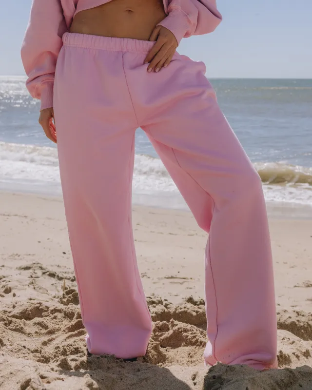 Heavyweight Straight Leg Sweatpants - Taffy made by Daily Drills