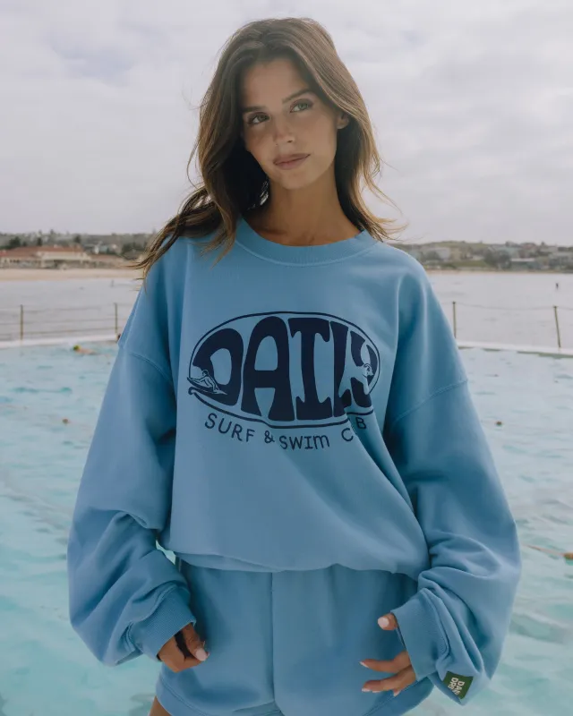 Oversized Surf & Swim Crew - Malibu made by Daily Drills