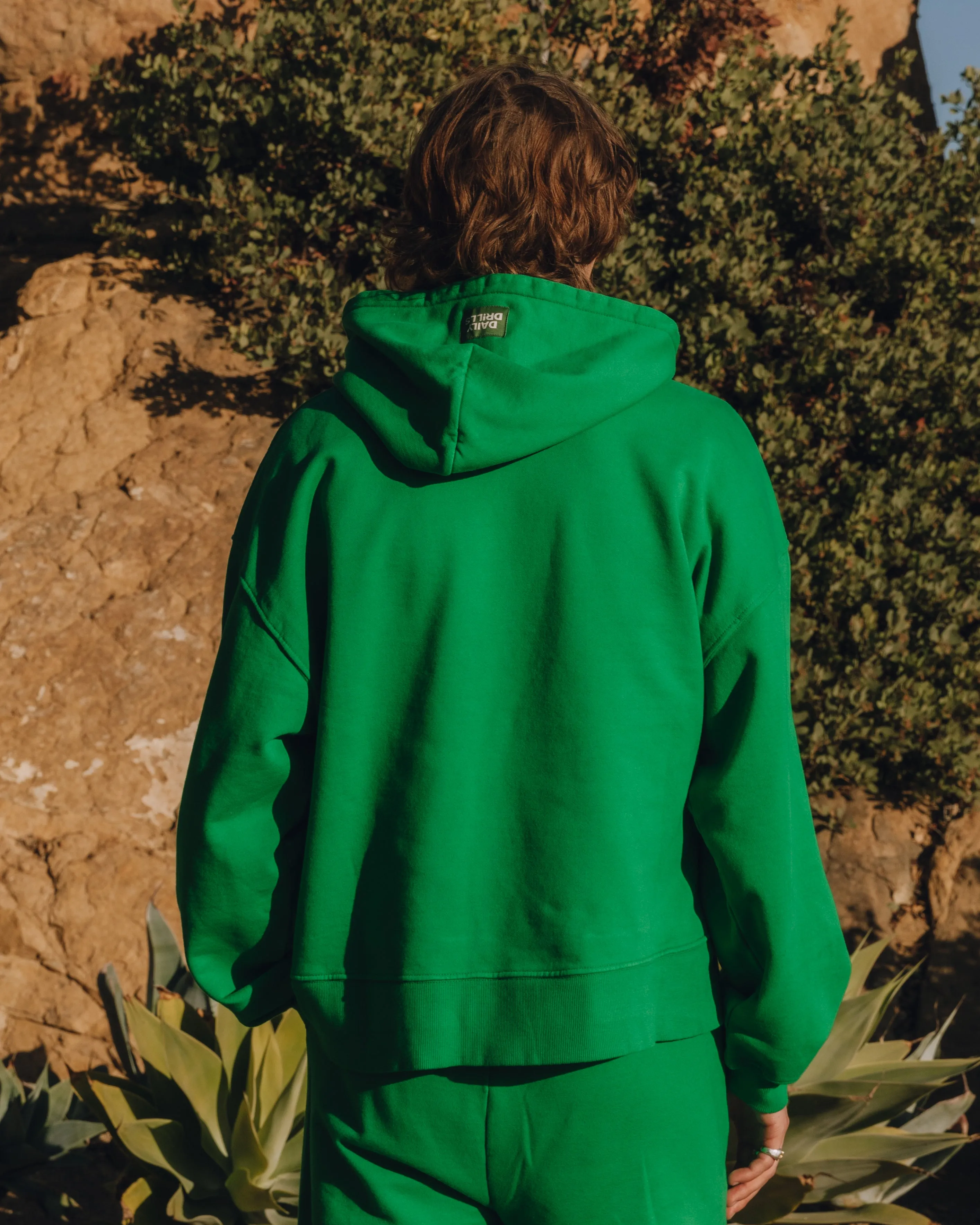 Unisex Oversized Hoodie - Kelly Green sold by Daily Drills product image thumbnail 4